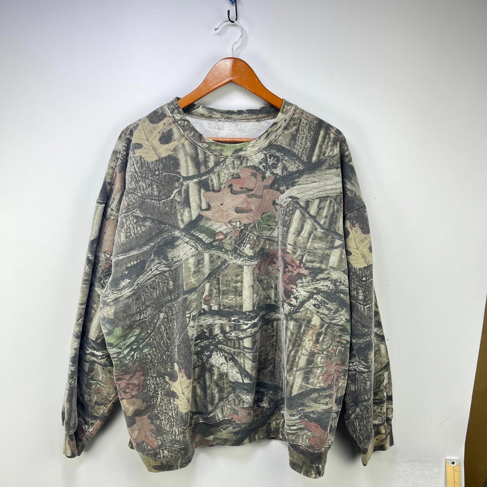 Jerzees Vintage Real Tree Camo Sweatshirt 2XL Size US XXL / EU 58 / 5 - 1 Thumbnail