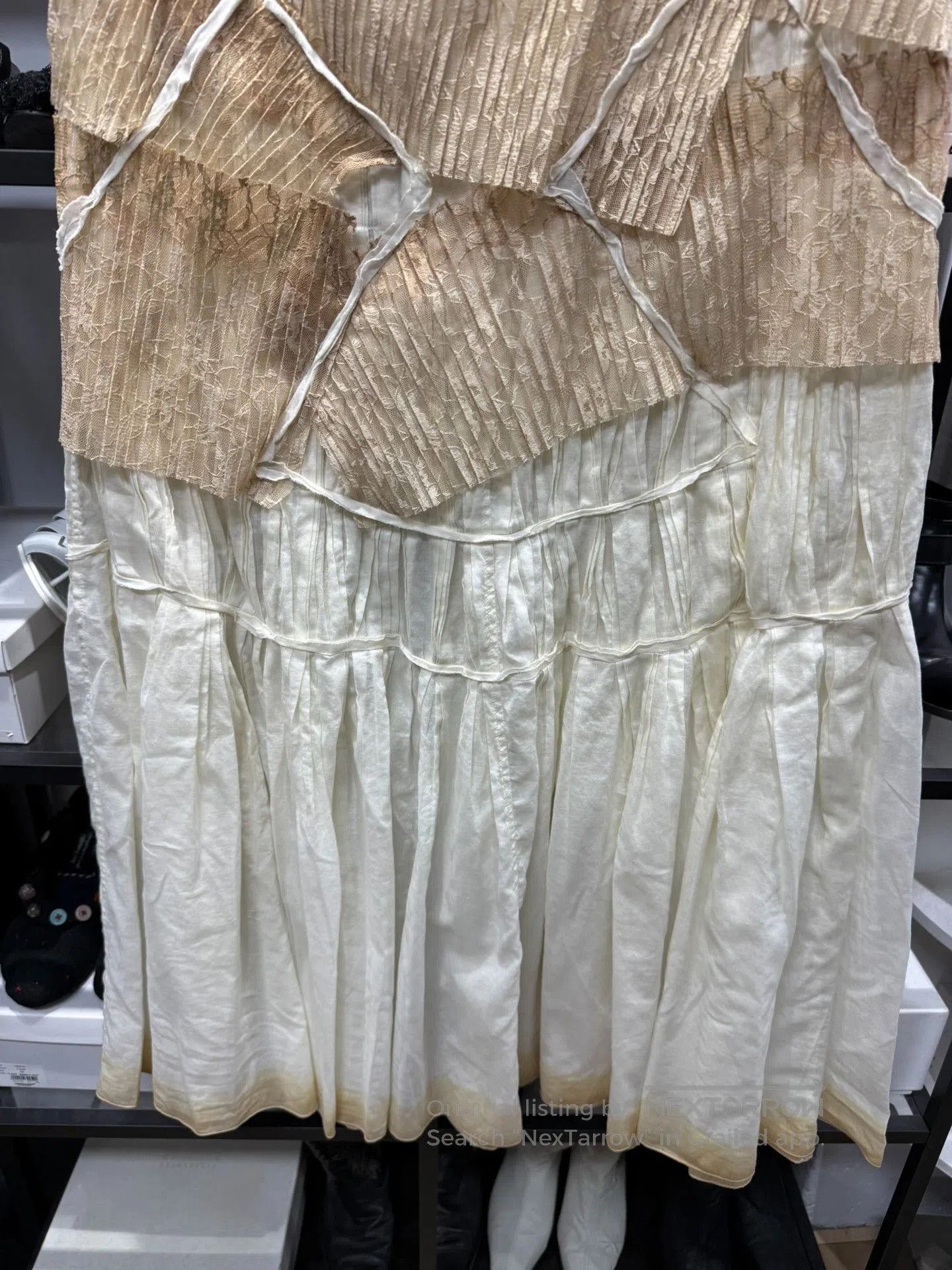 Issey Miyake ISSEY MIYAKE Origami Lace Long Skirt. Size 30" / US 8 / IT 44 - 3 Thumbnail