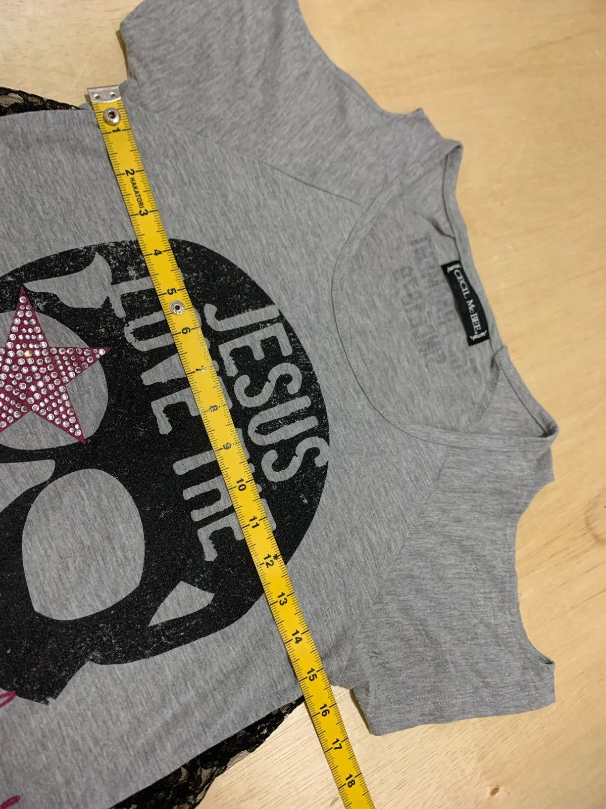 20471120 × If Six Was Nine × Japanese Brand Vintage Cecil Mc BEE Skull Tshirt Ifsixwasnine punk style Size M / US 6-8 / IT 42-44 - 11 Thumbnail