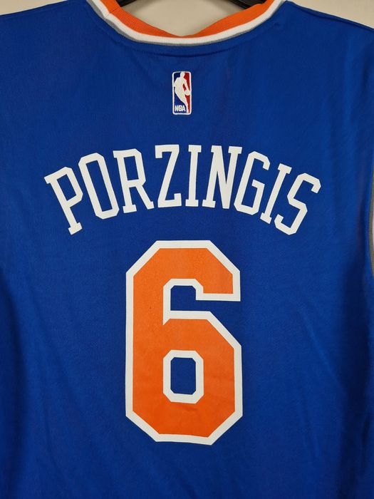 Adidas Porzingis #6 New York Knicks Adidas Replica Jersey