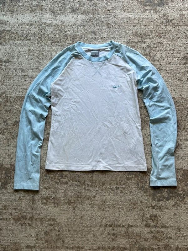 Nike Nike Sz M 2005 Y2K Long Sleeves T-Shirt Rare Size M / US 6-8 / IT 42-44 - 1 Thumbnail