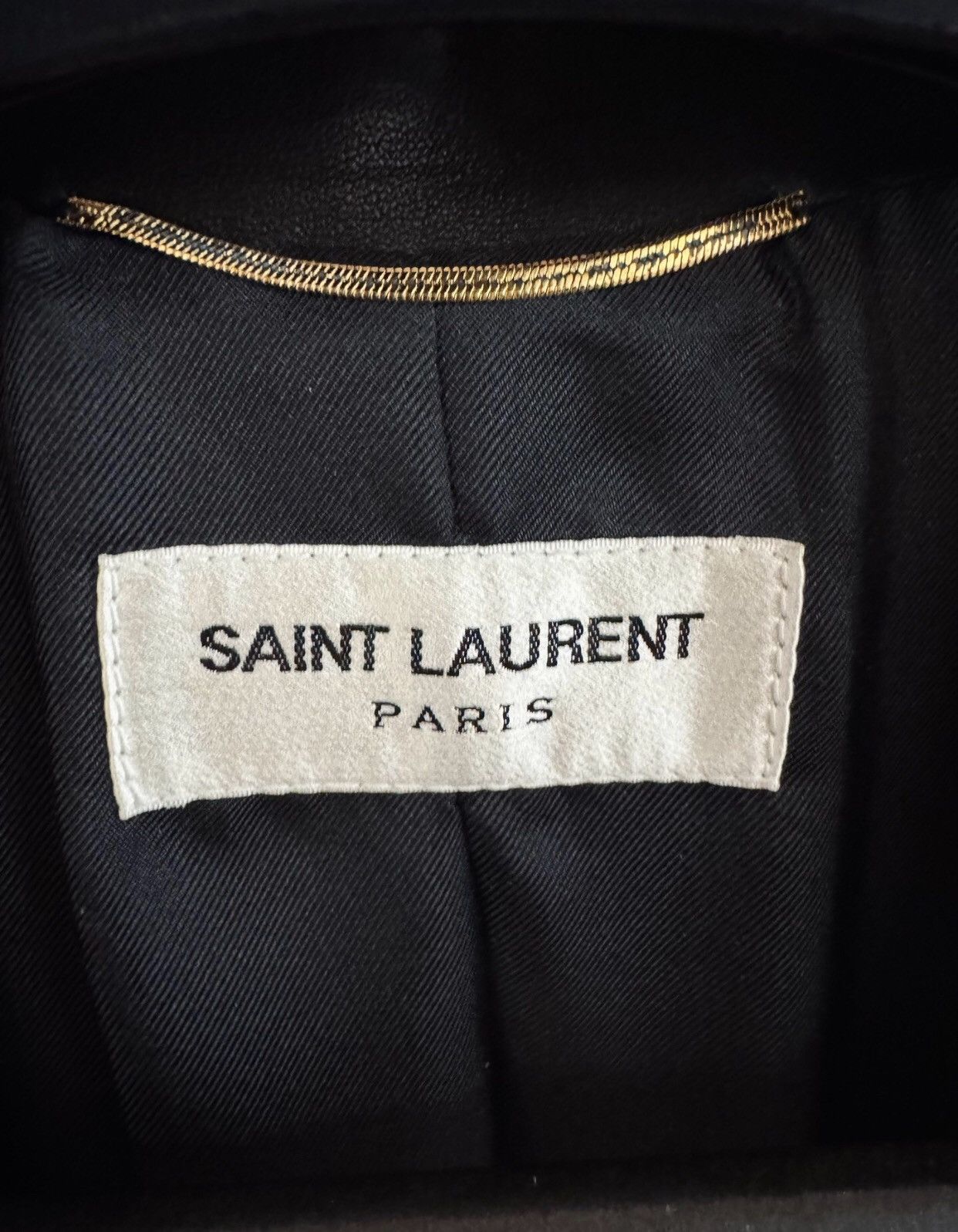 Saint Laurent Paris × Yves Saint Laurent Saint Laurent SLP Saint Laurent sword leather jacket suit Size 40S - 5 Thumbnail