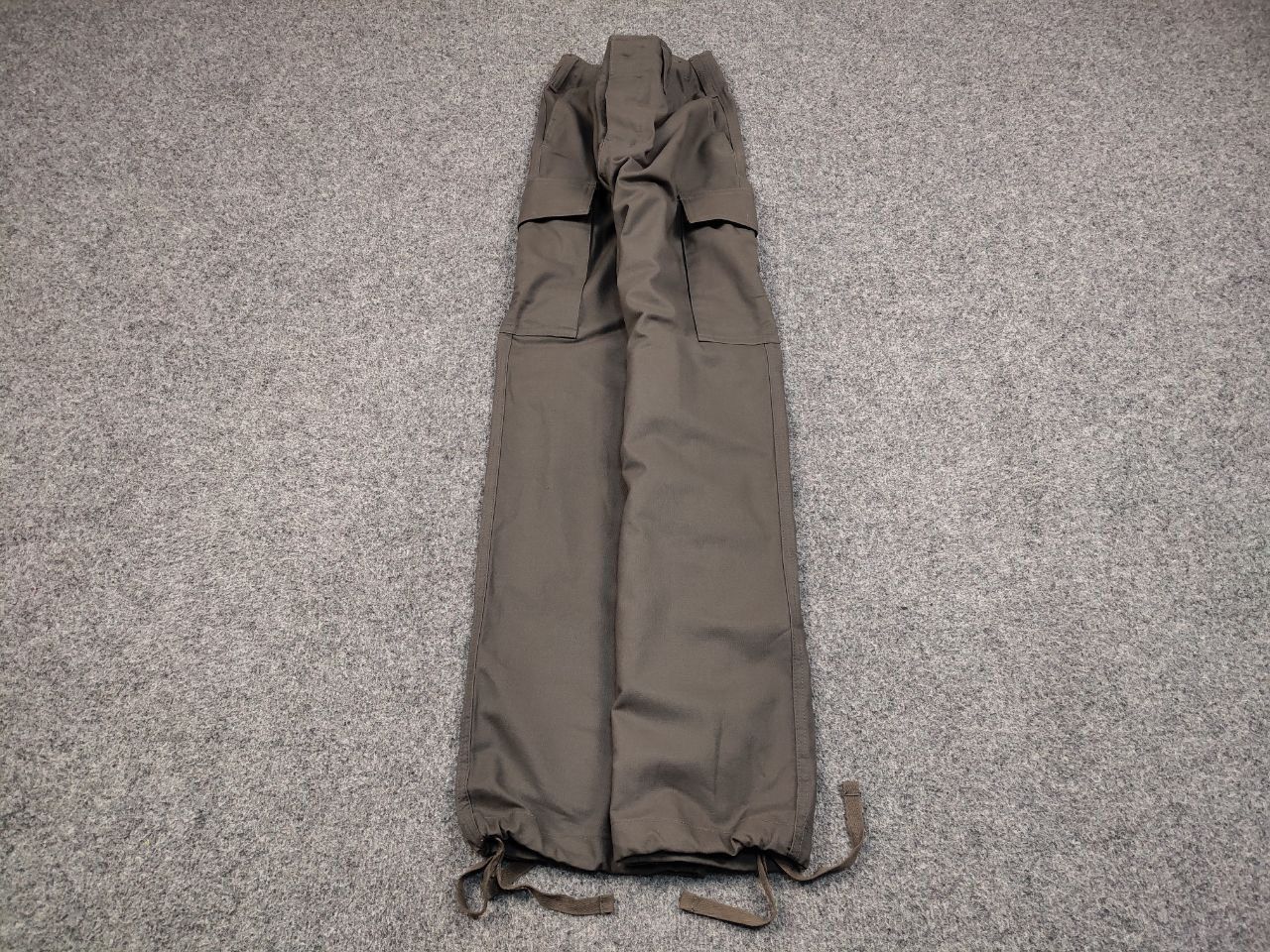 Japanese Brand Vintage 98s Genuine French Khaki Cargo Combat Trousers Pants Size US 32 / EU 48 - 2 Thumbnail