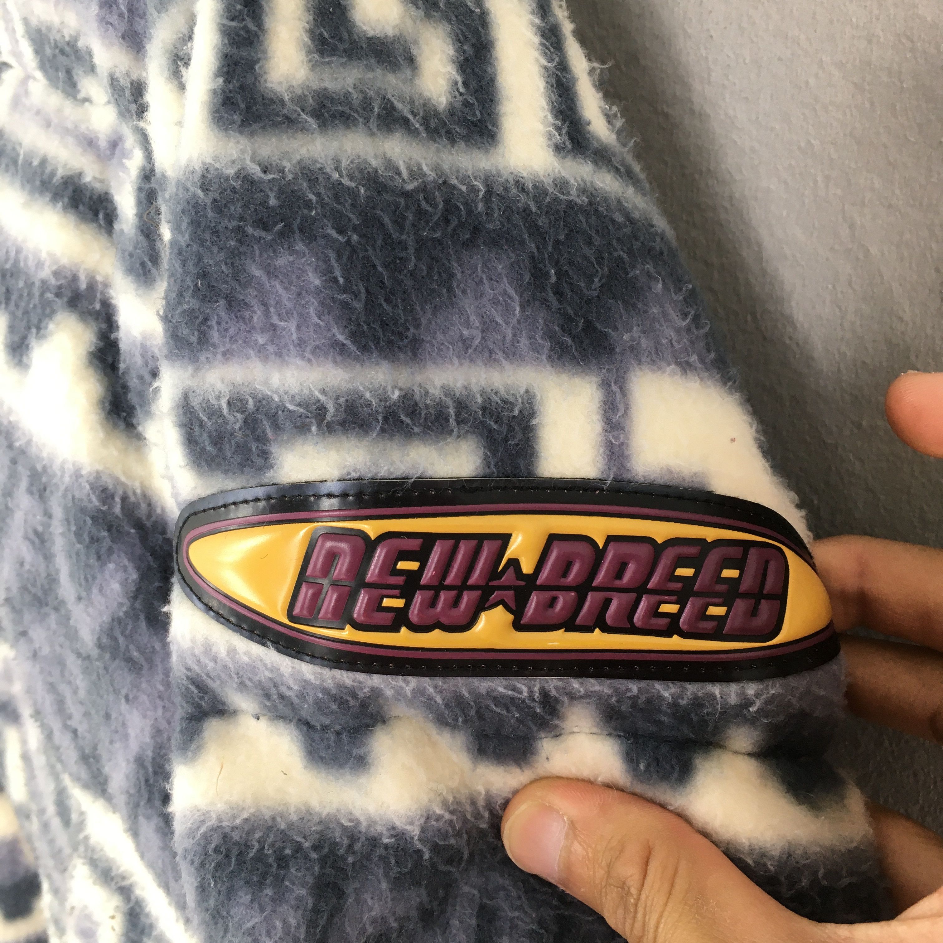 Polartec Vintage Newbreed Fleece Tribal Warmer Jacket Small Size US S / EU 44-46 / 1 - 5 Thumbnail