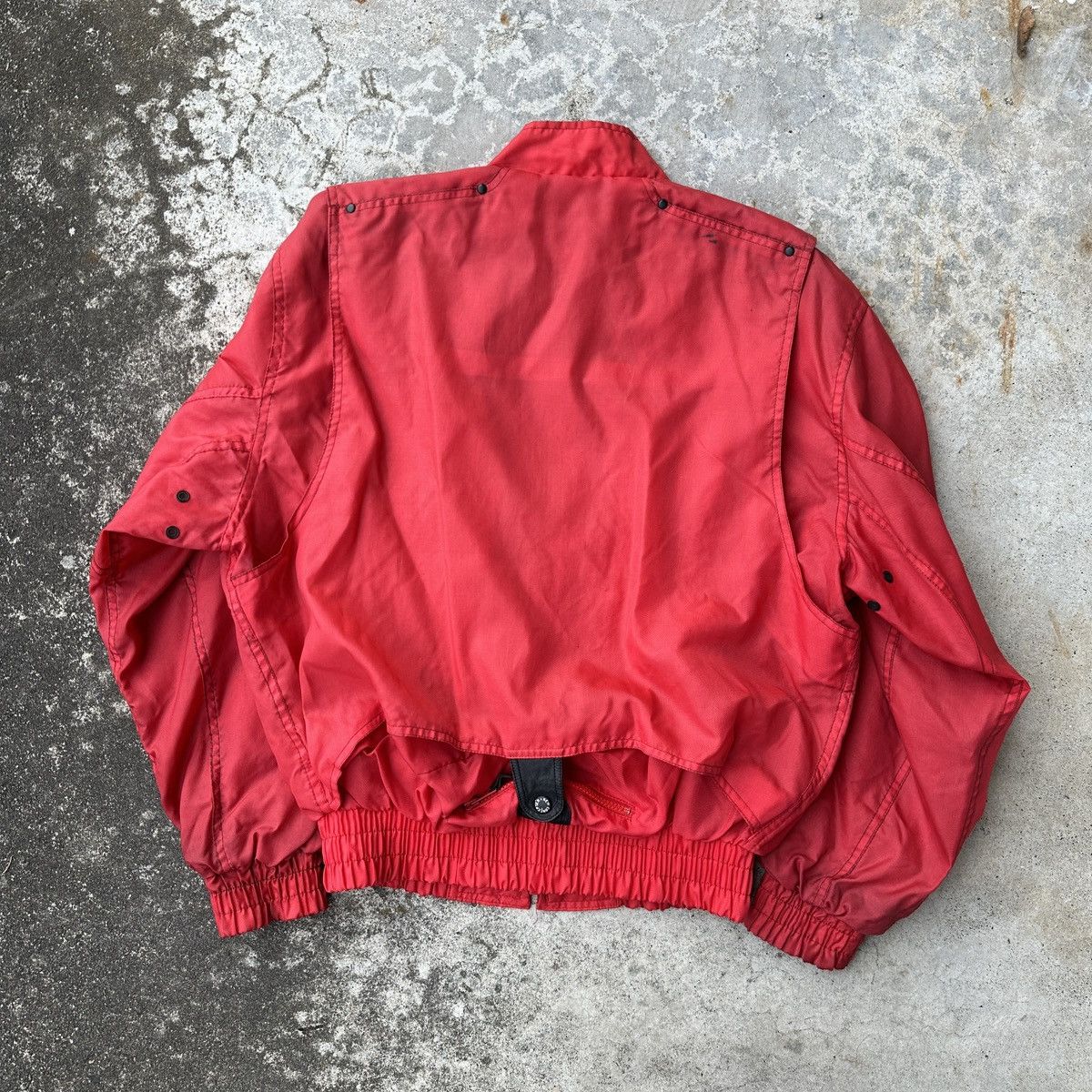Japanese Brand 90s Kadoya Akira New Concepter Biker Racing racer jkt MA-1 Size US M / EU 48-50 / 2 - 2 Thumbnail