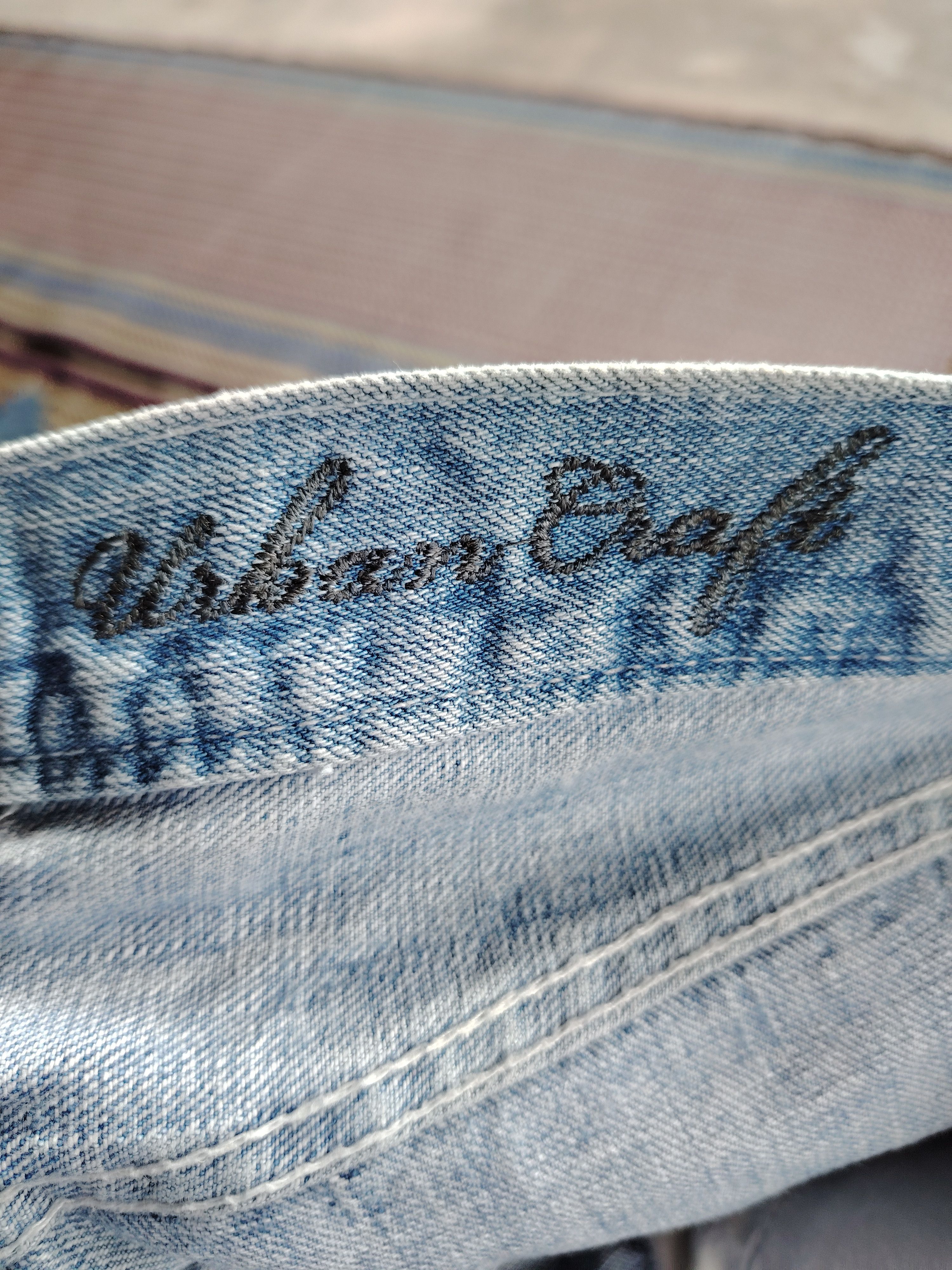 Japanese Brand VINTAGE URBAN BLEACH COLOUR DISTRESSED DENIM Size US 33 - 21 Thumbnail