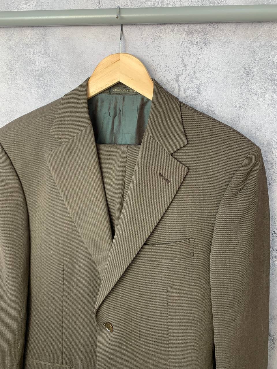 Pal Zileri RRP 800$ Pal Zileri Luxury Suit Blazer + Pants Brown 50R Size 50R - 2 Thumbnail