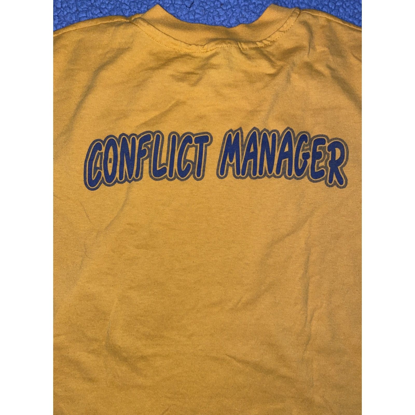 Hanes Hanes T-Shirt Men Large Yellow Stitch USA Heavy Single Stitch Shirt Size US L / EU 52-54 / 3 - 6 Thumbnail
