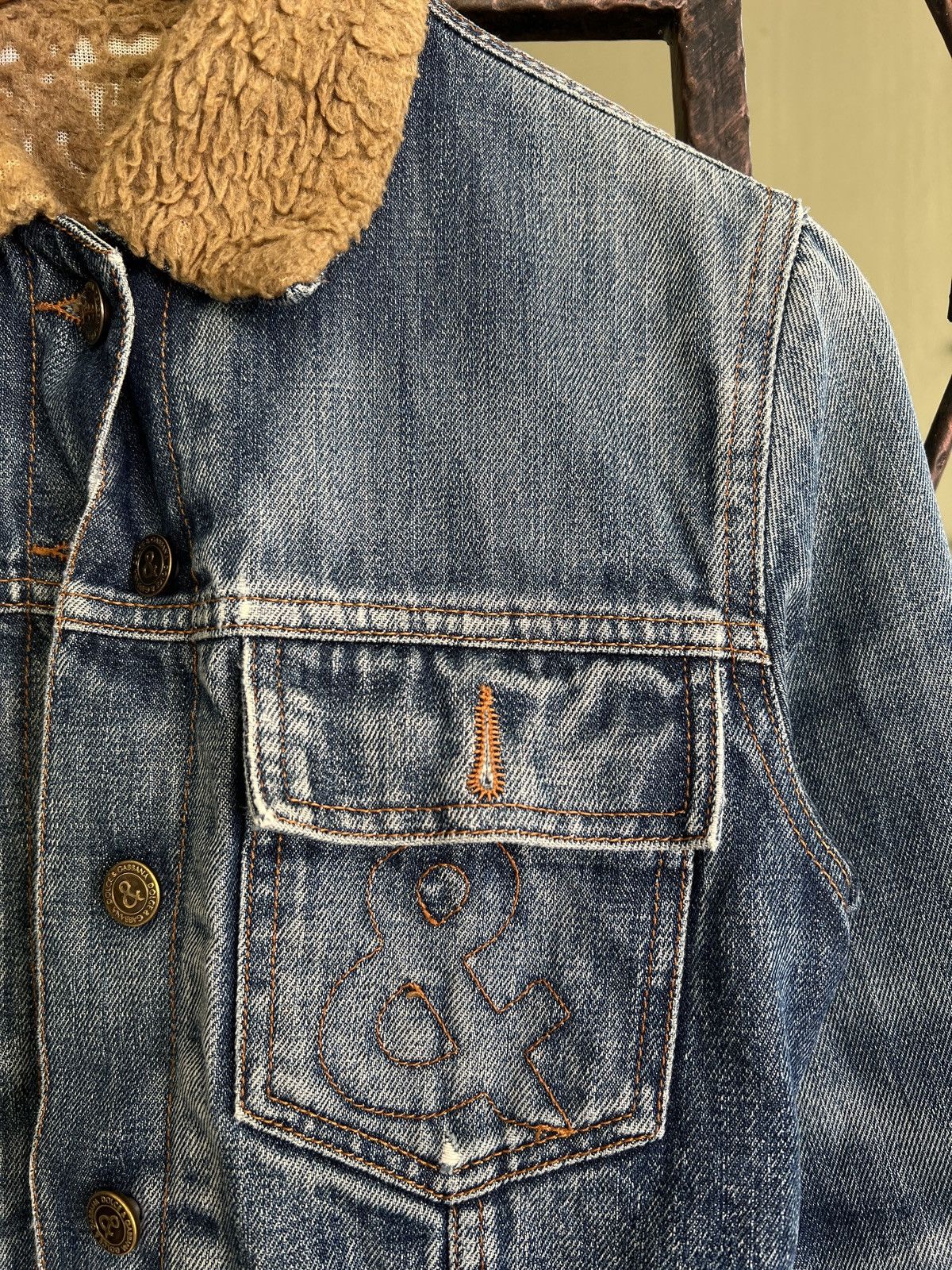 Dolce & Gabbana Dolce & Gabanna sherpa lined denim western trucker jacket Size XS / US 0-2 / IT 36-38 - 21 Thumbnail
