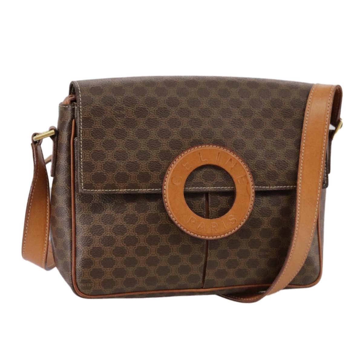 Celine Celine Macadam Shoulder Bag PVC Leather Size ONE SIZE - 1 Thumbnail