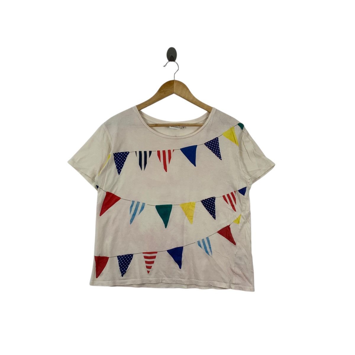 Uniqlo UNIQLO x E.M JAPAN Happy Project 2013 Collection Tee Shirt Size L / US 10 / IT 46 - 1 Thumbnail