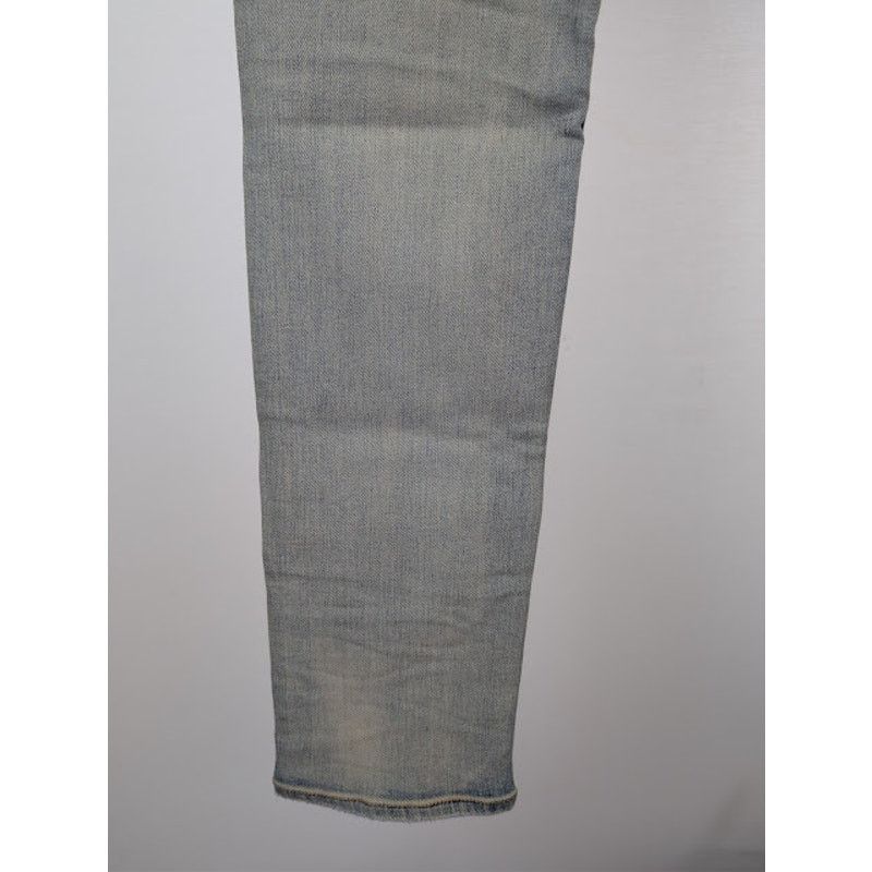 Amiri o1rshd1 Varsity Eagle Logo Skinny Jeans in Antique Indigo Size US 32 / EU 48 - 17 Thumbnail