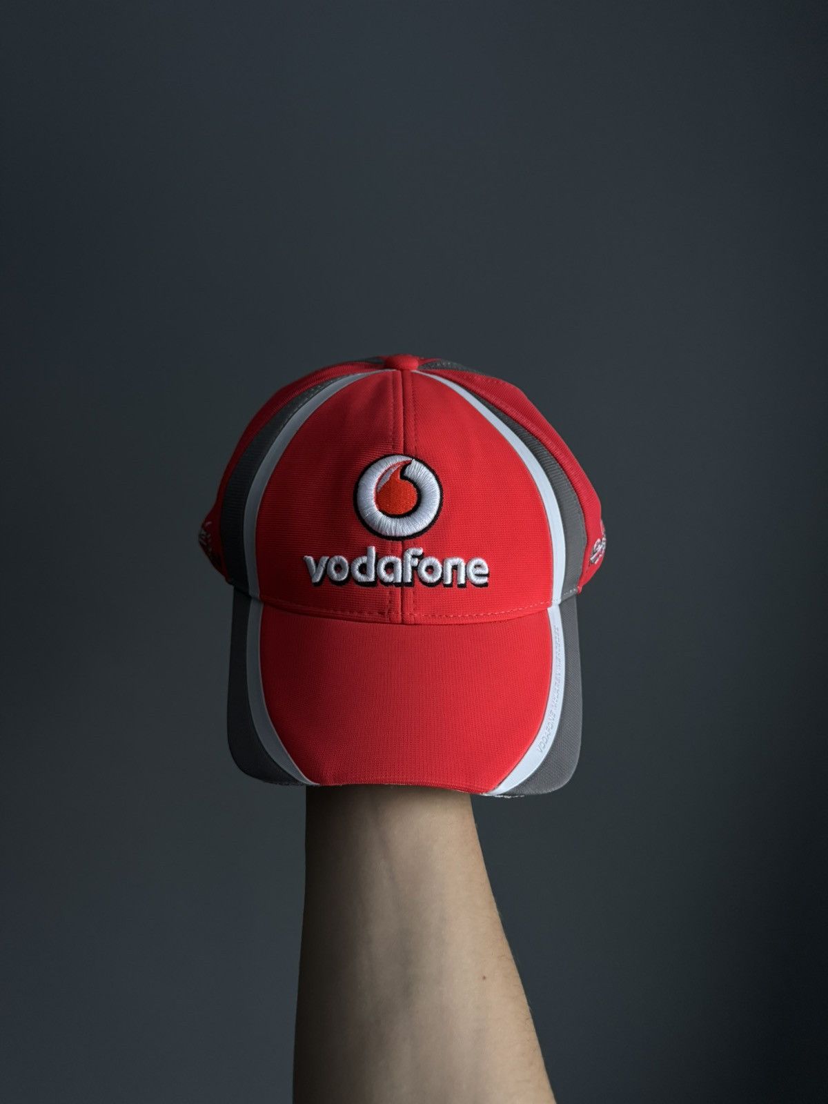 Vintage Vintage Vadafone McLaren Mercedes F1 Racing Cap Size ONE SIZE - 1 Thumbnail