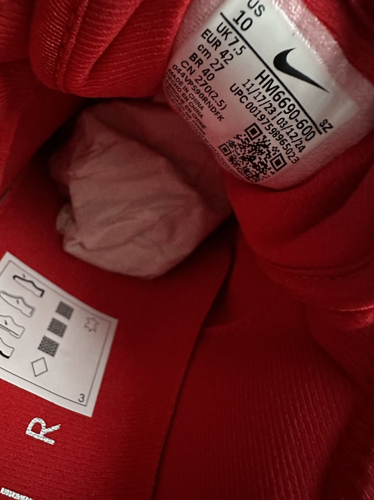 Jacquemus × Nike Nike Air Max 1 '86 x Jacquemus "Mystic Red" Size US 8.5 / IT 38.5 - 6 Thumbnail