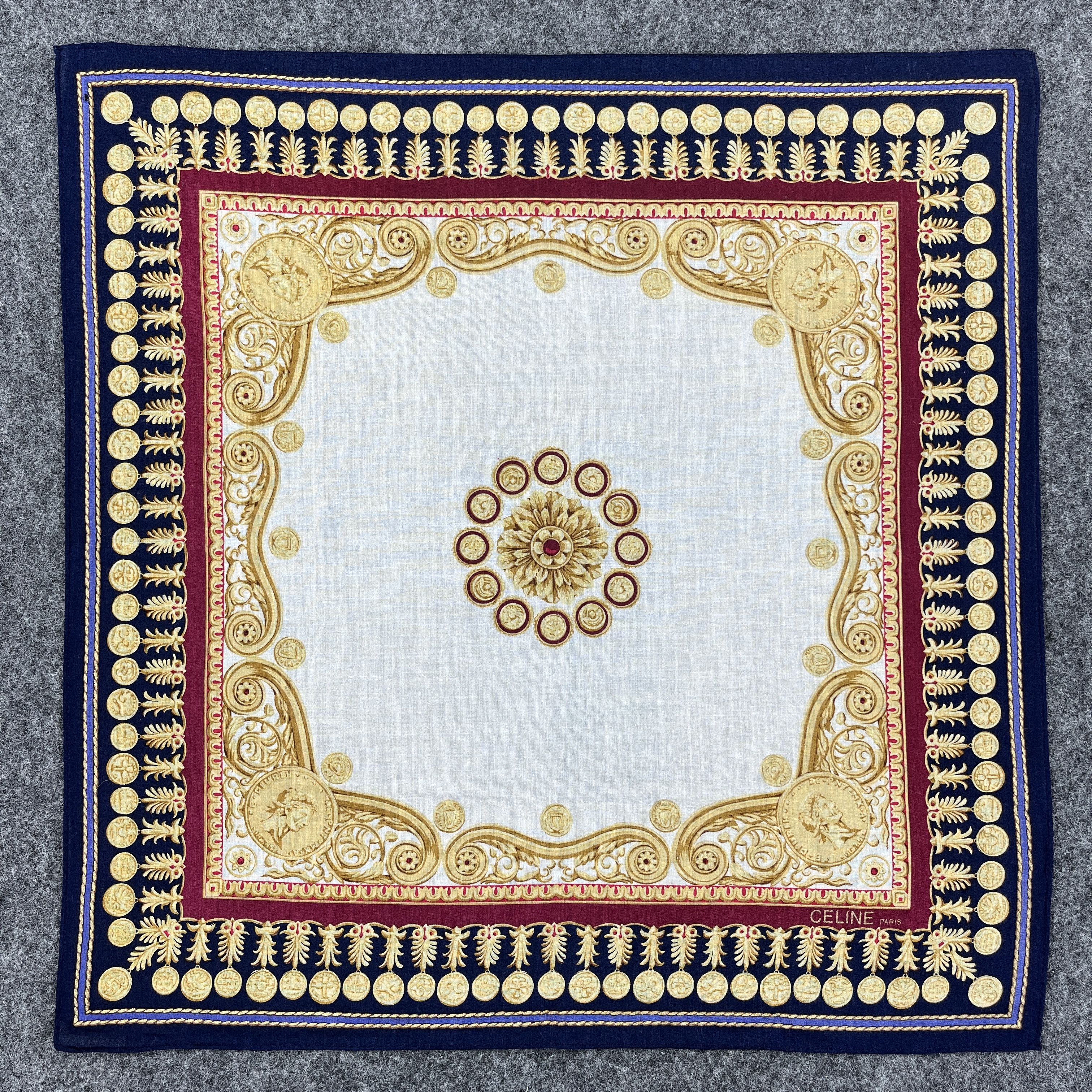 Vintage Vintage CelinE Handkerchief / Bandana / Neckerchief B172 Size ONE SIZE - 3 Thumbnail