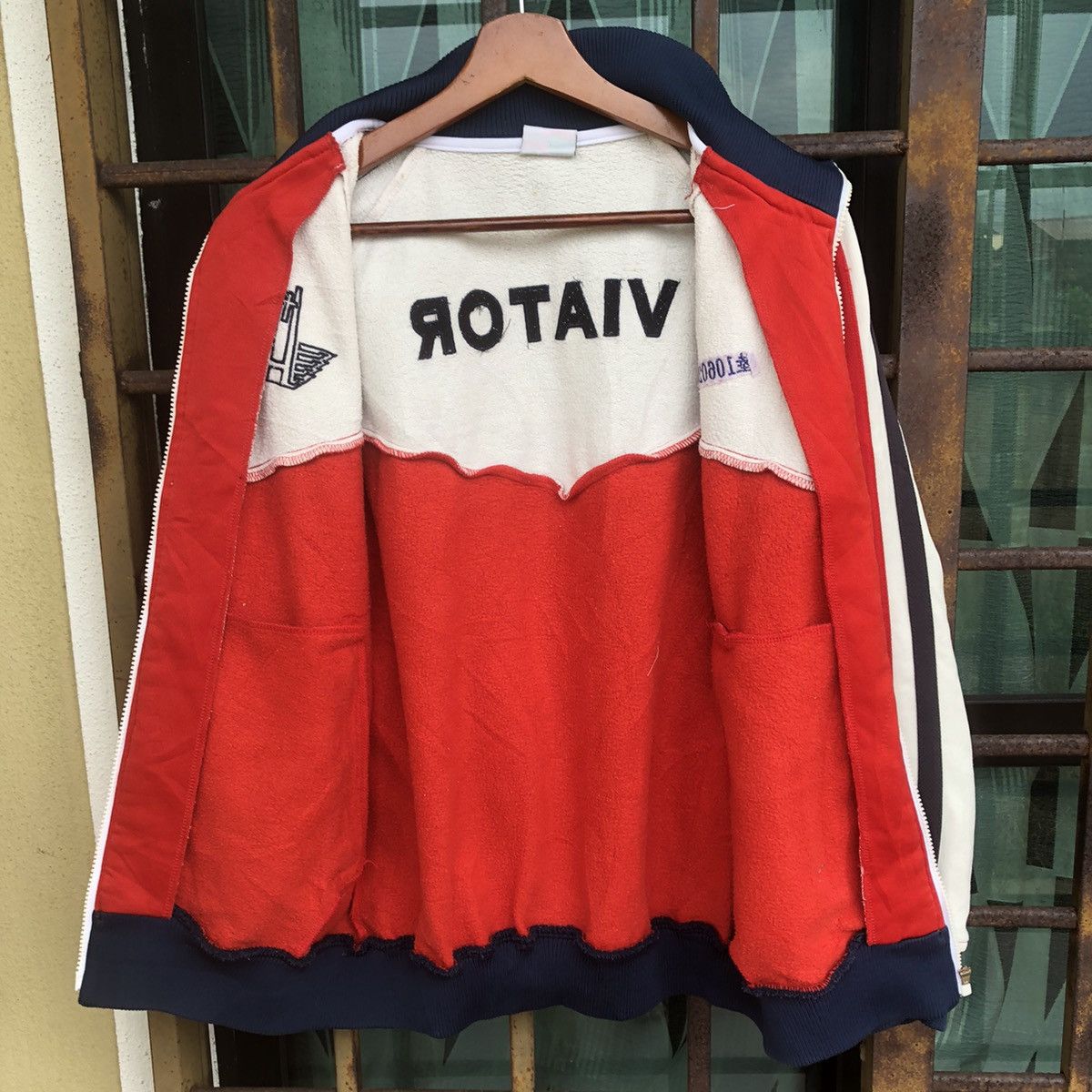 Japanese Brand × Sports Specialties 90’ Kawasaki Viator Track Top Zipper Sweater Size US L / EU 52-54 / 3 - 9 Thumbnail