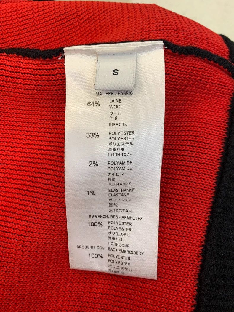 Givenchy Givenchy Black and White Embroidered Letter Logo Wool Base Size US S / EU 44-46 / 1 - 7 Thumbnail