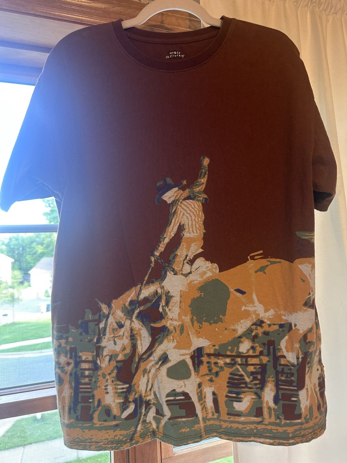 Bdg VINTAGE COWBOY RODEO GRAPHIC TEE Size US M / EU 48-50 / 2 - 4 Thumbnail