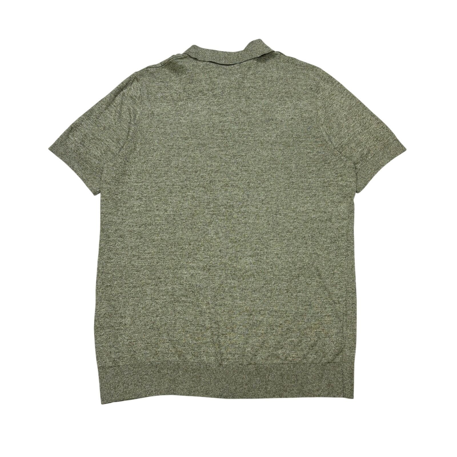Barbour Barbour Buston Knit Cotton Linen Polo Shirt XL Quiet Luxury Size US XL / EU 56 / 4 - 3 Thumbnail