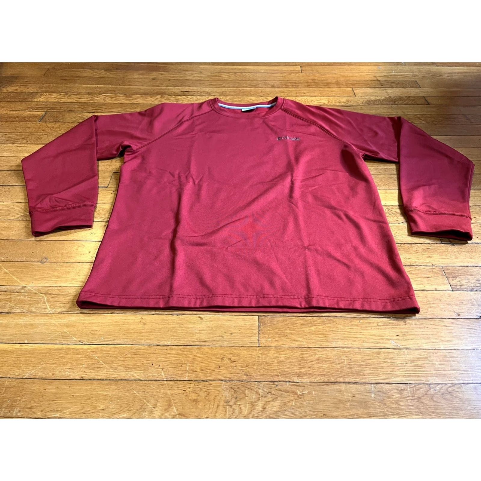 Vintage Columbia Raglan Sweatshirt Shirt Long Sleeve Men’s Large Red Size US L / EU 52-54 / 3 - 2 Thumbnail