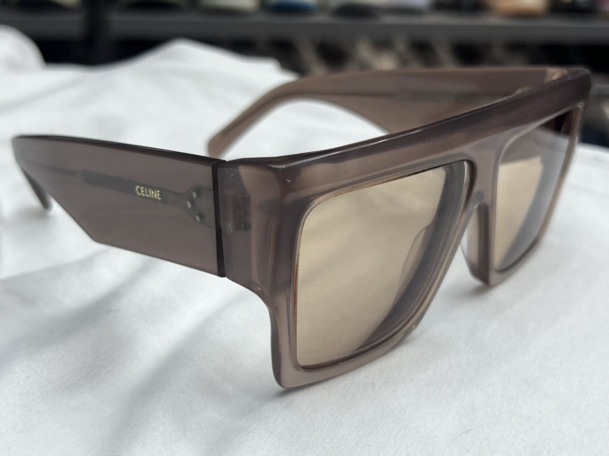 Celine Celine Acetate Flat Top Sunglasses Size ONE SIZE - 2 Thumbnail