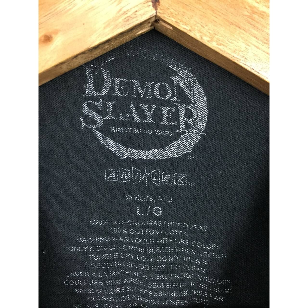 Anime × Japanese Brand Demon Slayer Kimetsu No Yaiba Tanjiro Kamado Tee Size US L / EU 52-54 / 3 - 6 Thumbnail