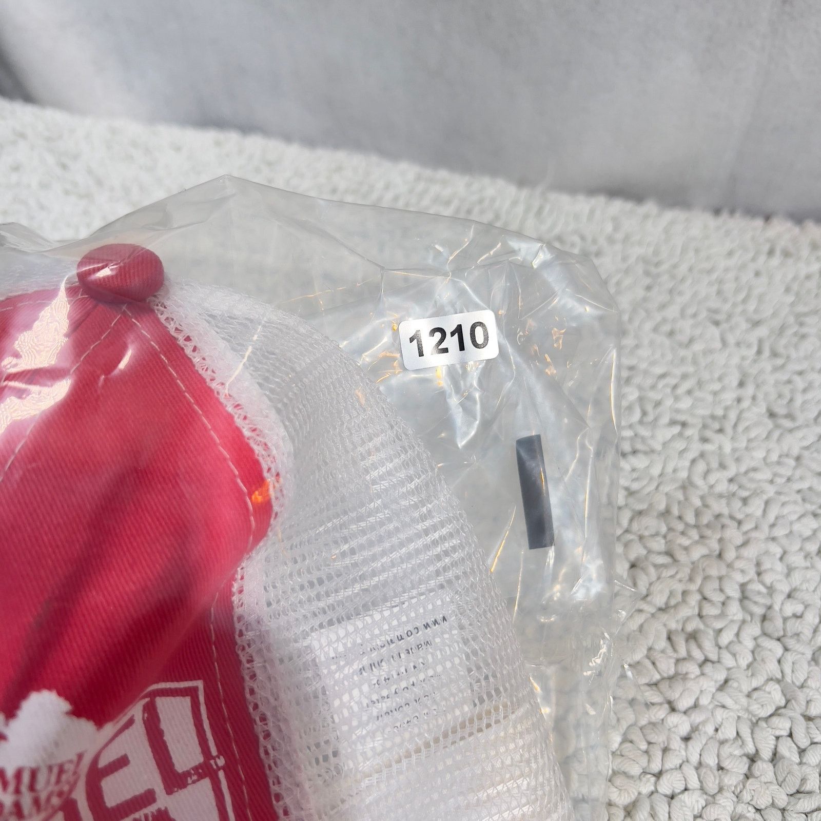 Other Samual Adams Mesh Snapback Trucker Hat Red White Logo Size ONE SIZE - 9 Thumbnail
