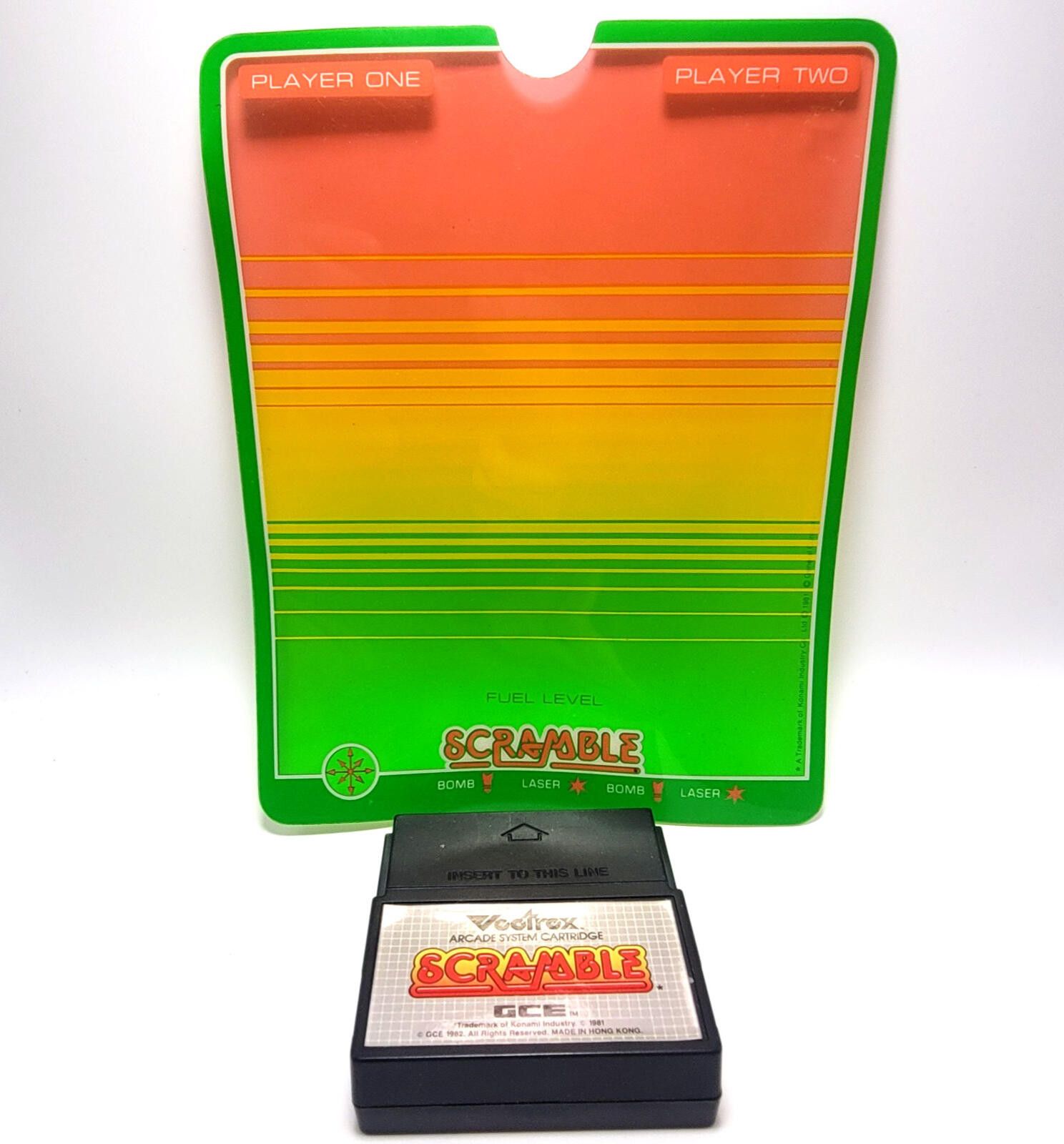 Other Vectrex Scramble GCE Game Cartridge + Overlay Size ONE SIZE - 1 Thumbnail