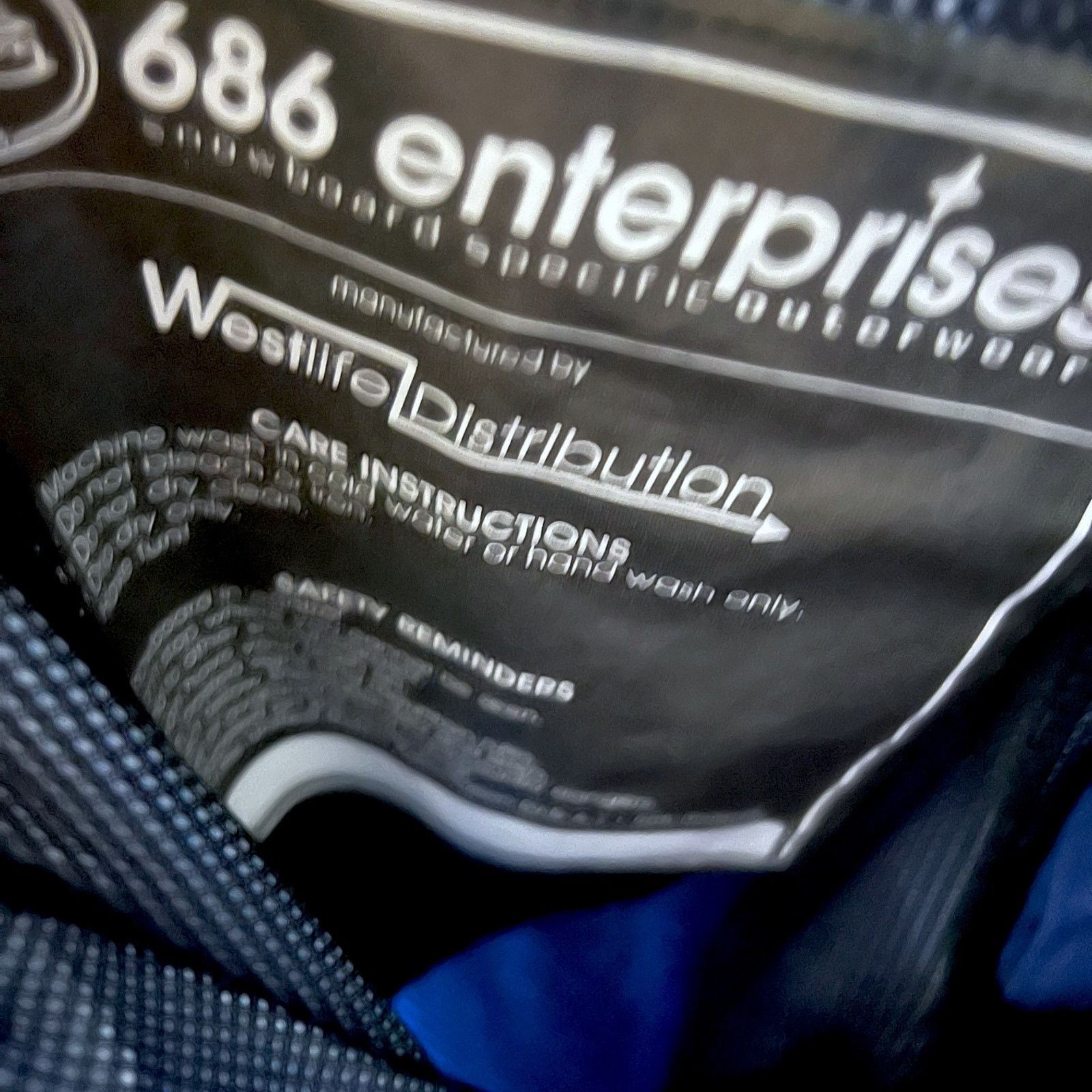 686 Vintage 686 Enterprises Men's Large Blue Snowboarding Pants Size US 34 / EU 50 - 10 Thumbnail