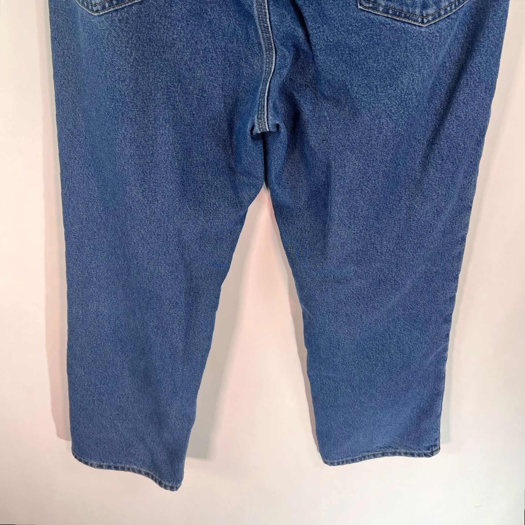 Carhartt Carhartt Jeans Mens 40 Blue Relaxed Dungaree Lined 30in Inseam Work Wear Outdoor 40x30 Denim Cotton Shirt? Size US 40 / EU 56 - 7 Thumbnail