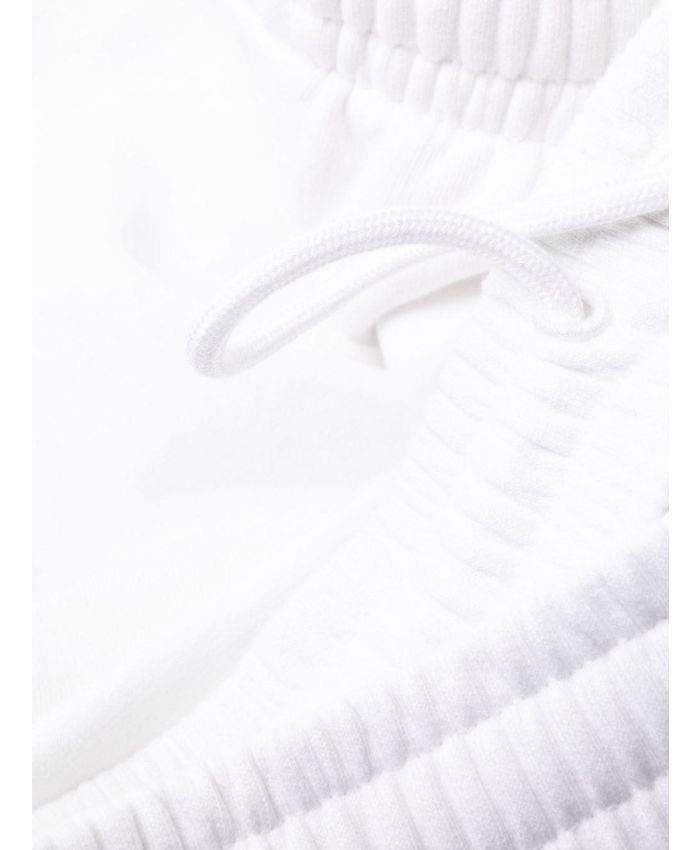 Off-White o1gr1nt0125 Wave Outl Diag Slim Sweatpant in White Size US 32 / EU 48 - 7 Thumbnail
