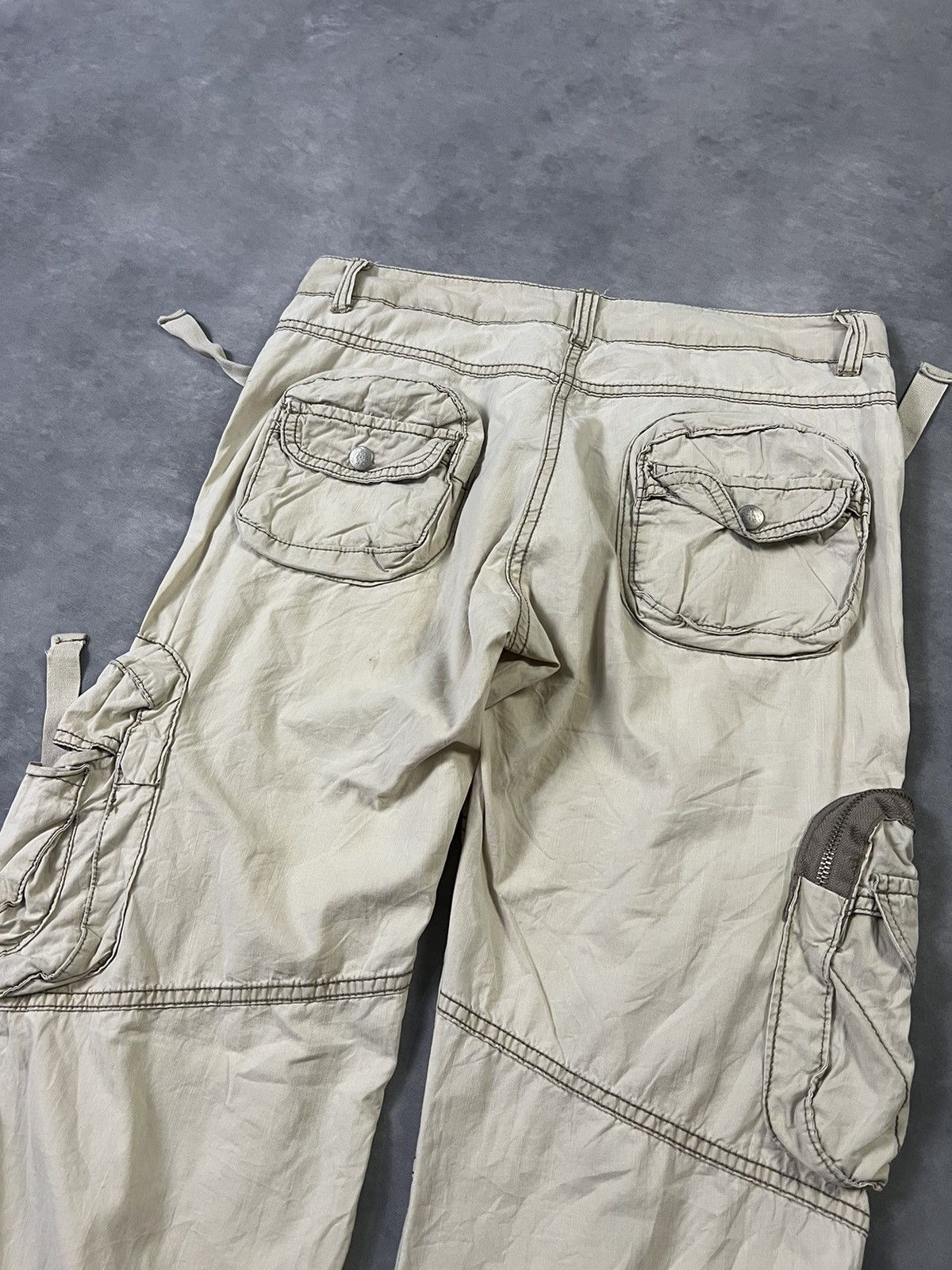 Kapital 2000s Japanese Hysteric GOA Vuja Flare Cargo y2k Lgb Ifsix Size US 29 - 4 Thumbnail