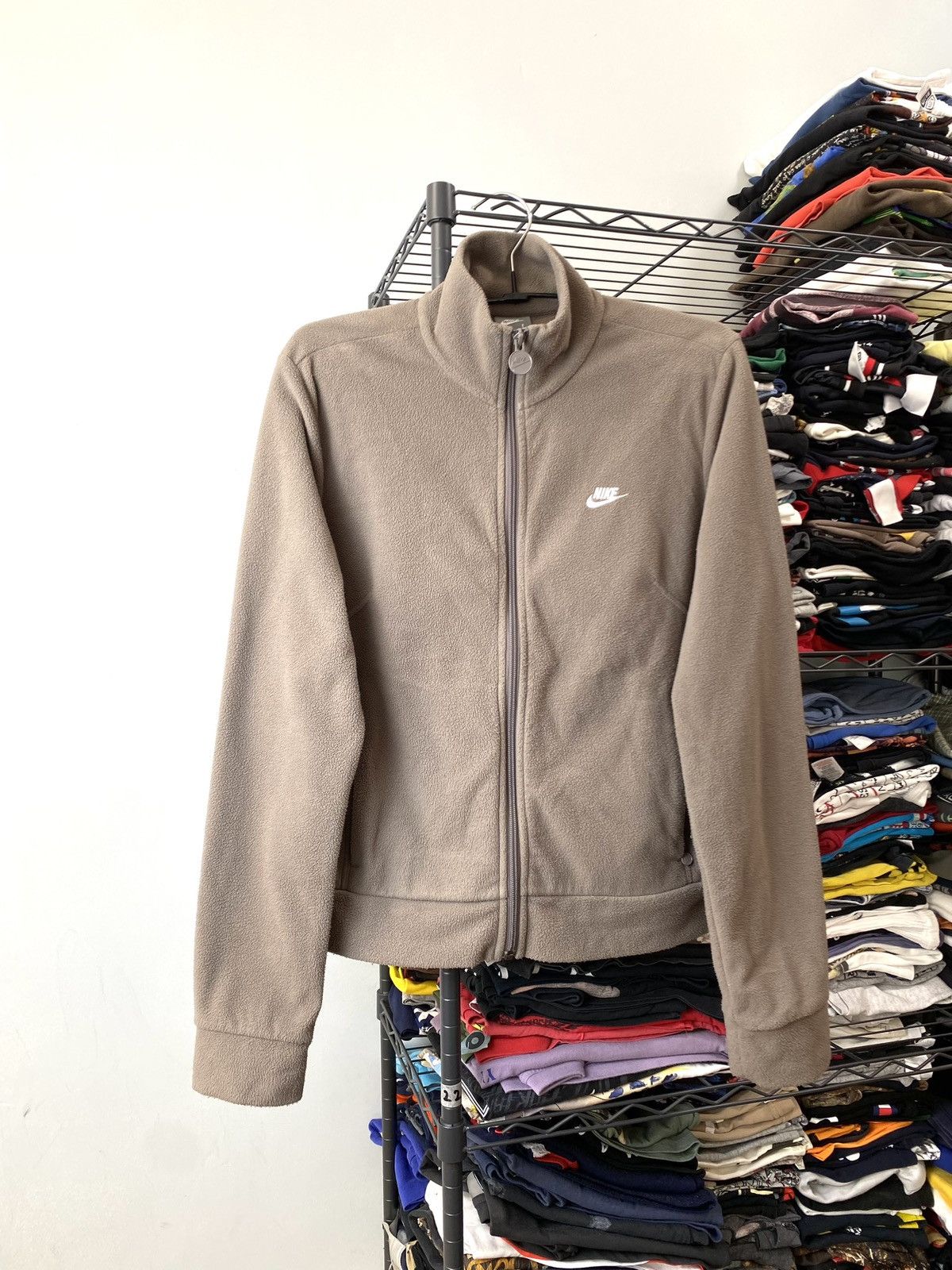 Nike Vintage Nike Fleece Sweatshirt Travis Scott Style Size L / US 10 / IT 46 - 1 Thumbnail