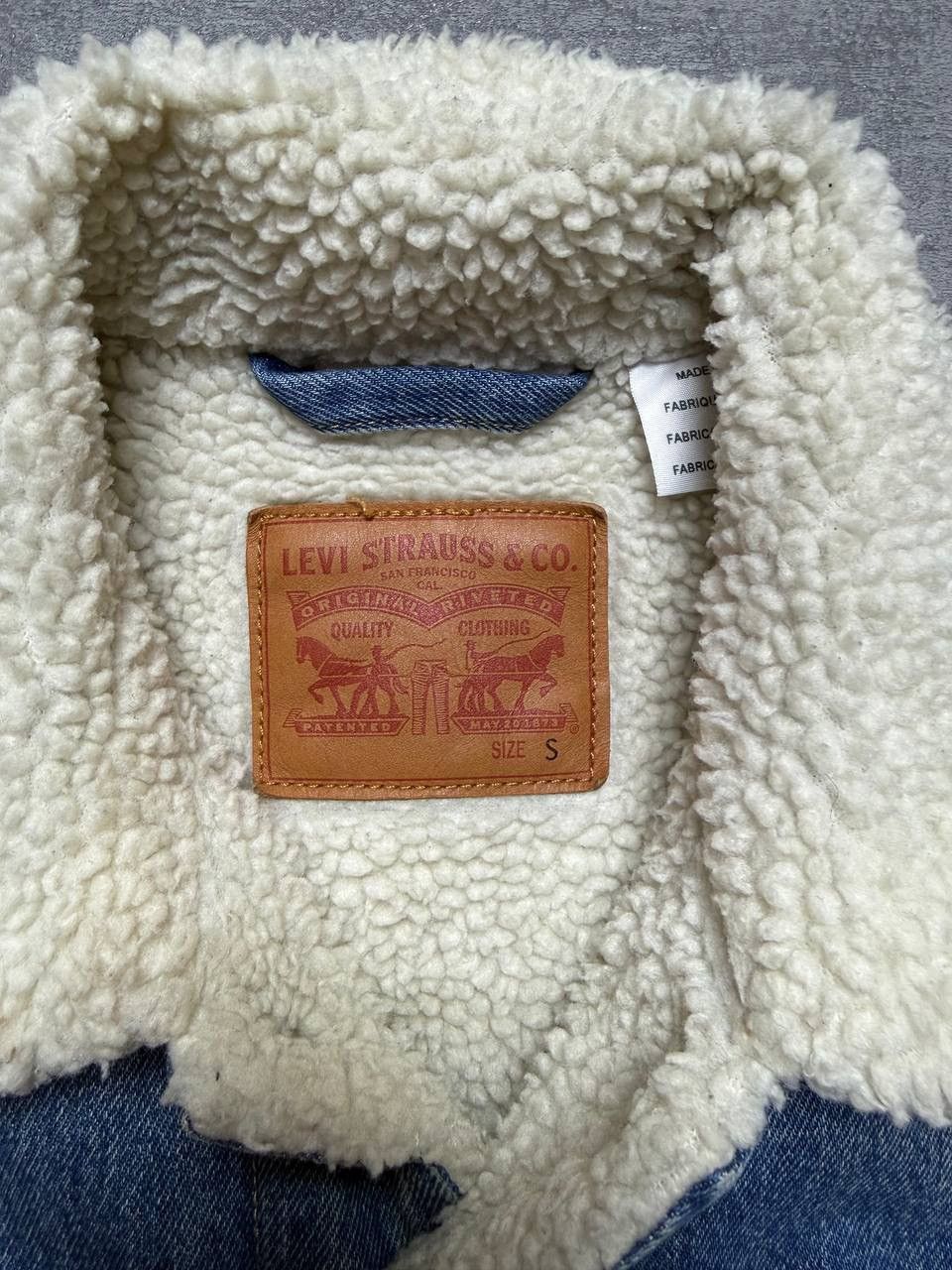 Levi's Levis sherpa Denim Jacken Size US S / EU 44-46 / 1 - 6 Thumbnail