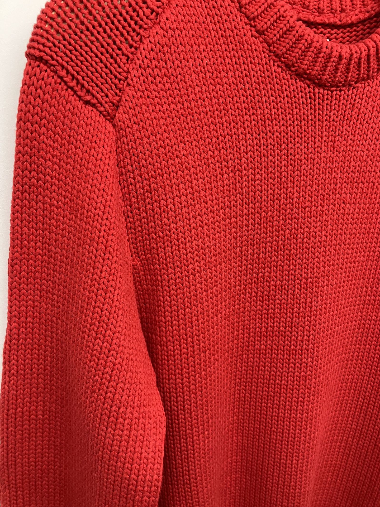 Stone Island C.P. Company Winter Cotton Lens Knit Sweater - Cherry Size US M / EU 48-50 / 2 - 3 Thumbnail