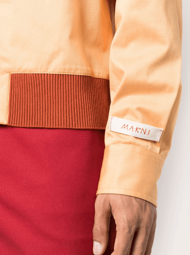 BNWT SS23 MARNI COTTON GABARDINE JACKET 46