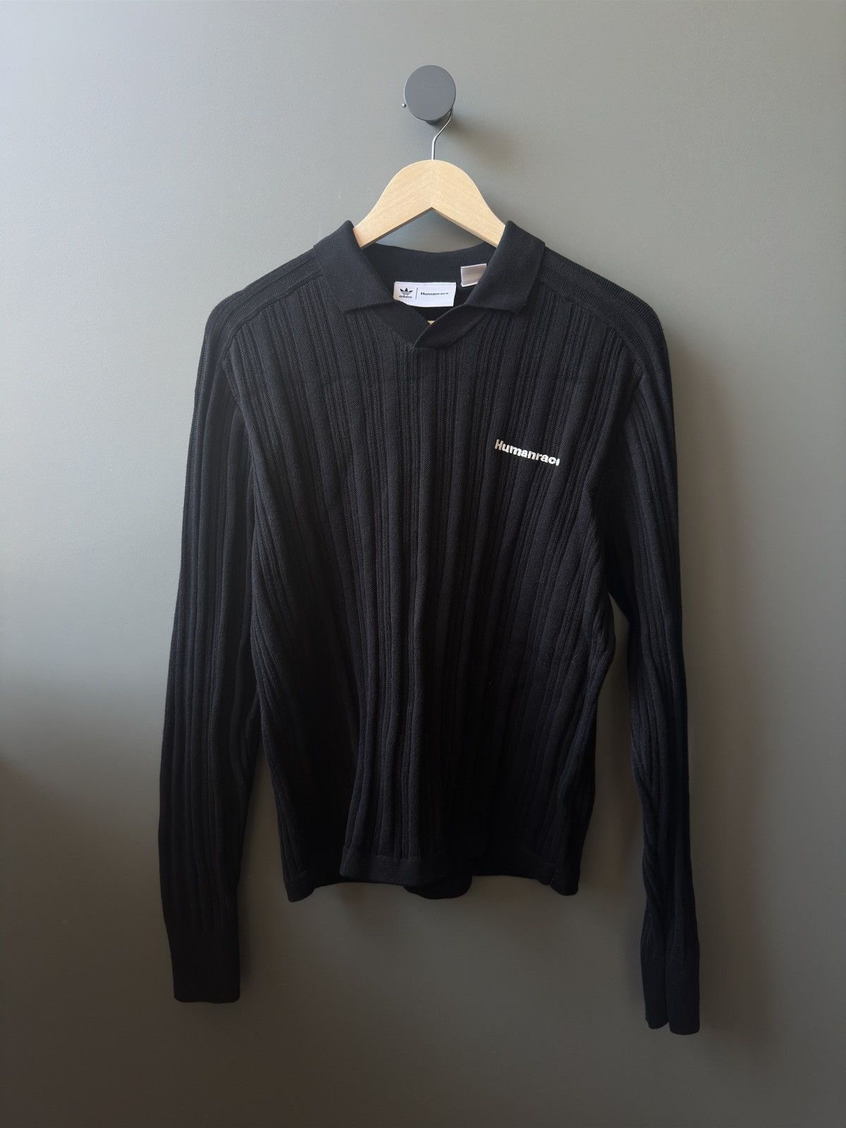 Humanrace Adidas Humanrace Pharrell Williams Knit Long Sleeve Jersey Size US S / EU 44-46 / 1 - 2 Thumbnail