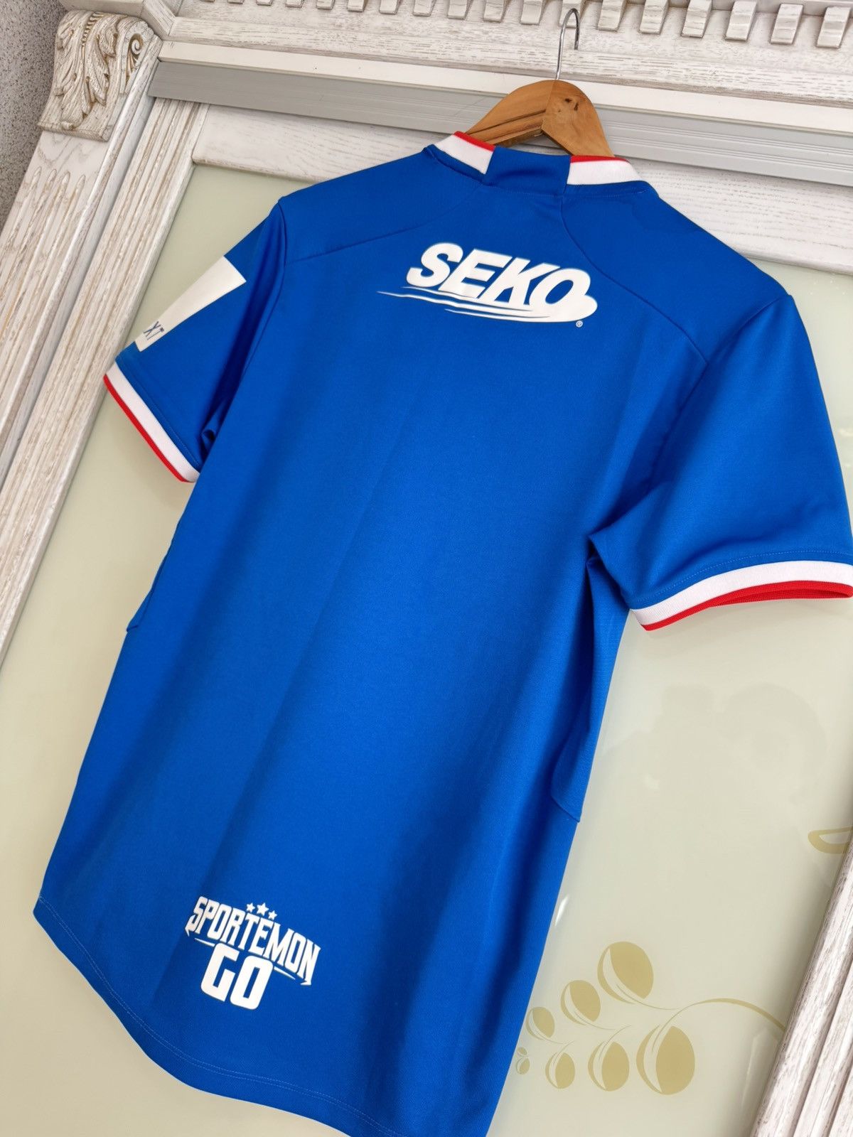 Castore Glasgow Rangers 2022-2023 Home Soccer Jersey Football Kit Size US S / EU 44-46 / 1 - 8 Thumbnail