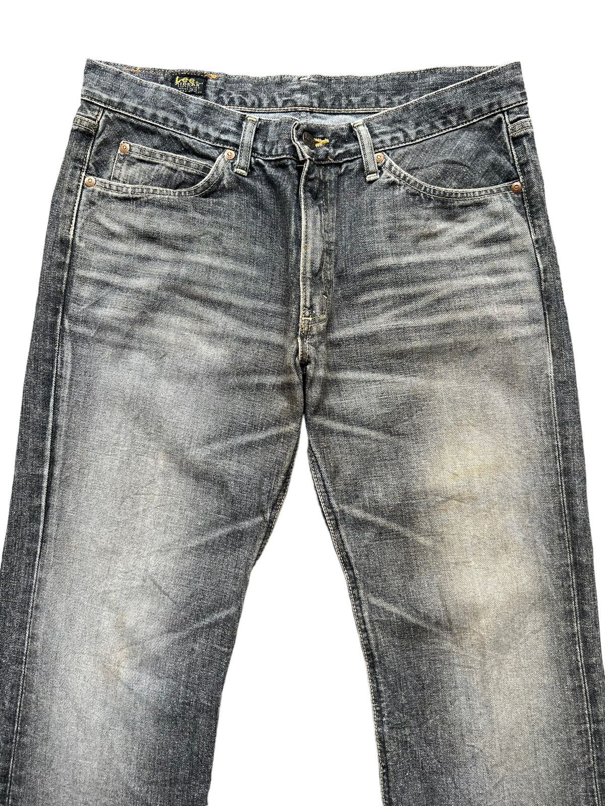 Lee Vintage Lee Rider Distressed Bootcut Flare Denim Jeans 34x31 Size US 34 / EU 50 - 4 Thumbnail