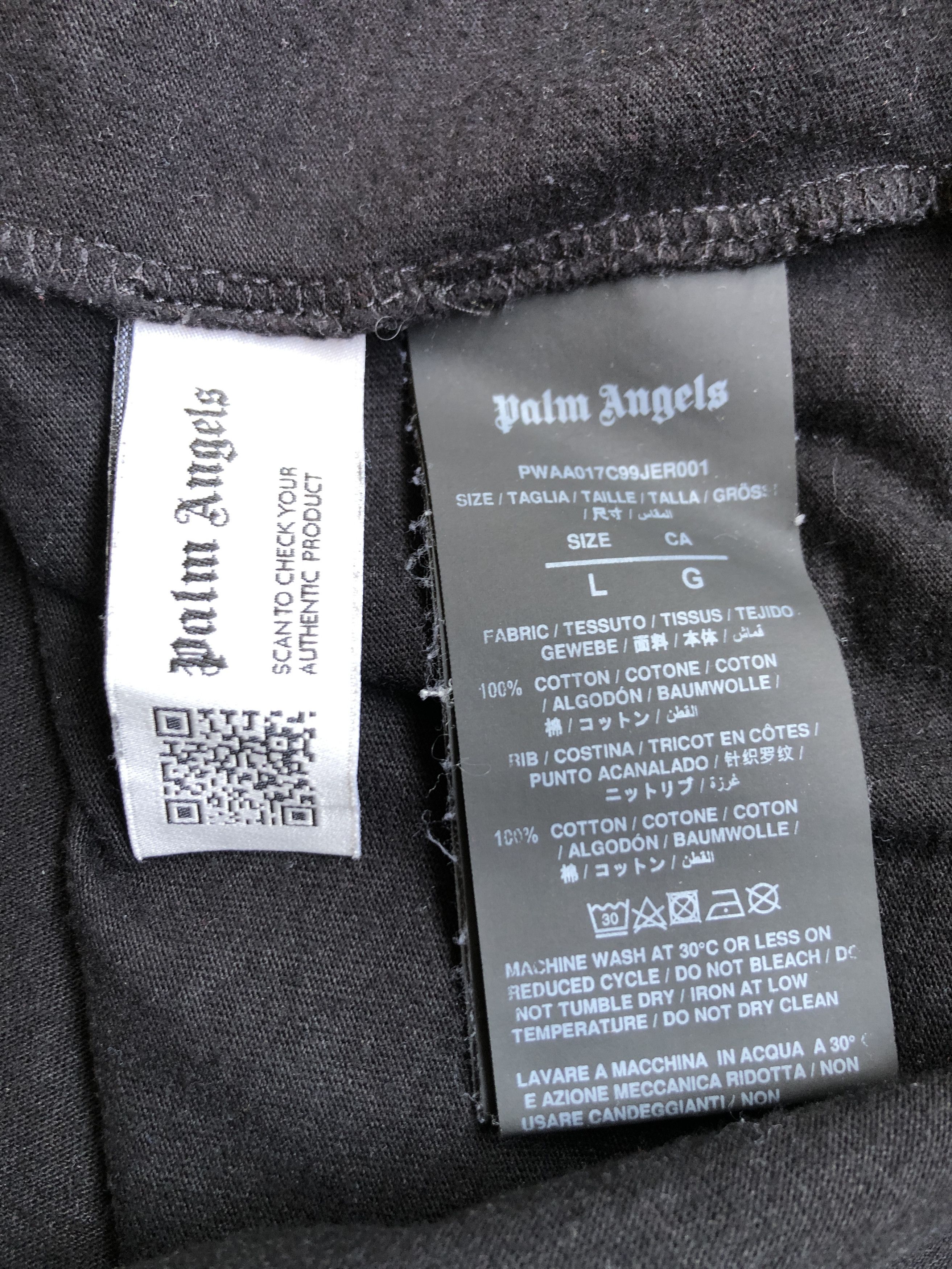 Palm Angels Palm Angels Broken Bear T-Shirt Size L Size US L / EU 52-54 / 3 - 8 Thumbnail