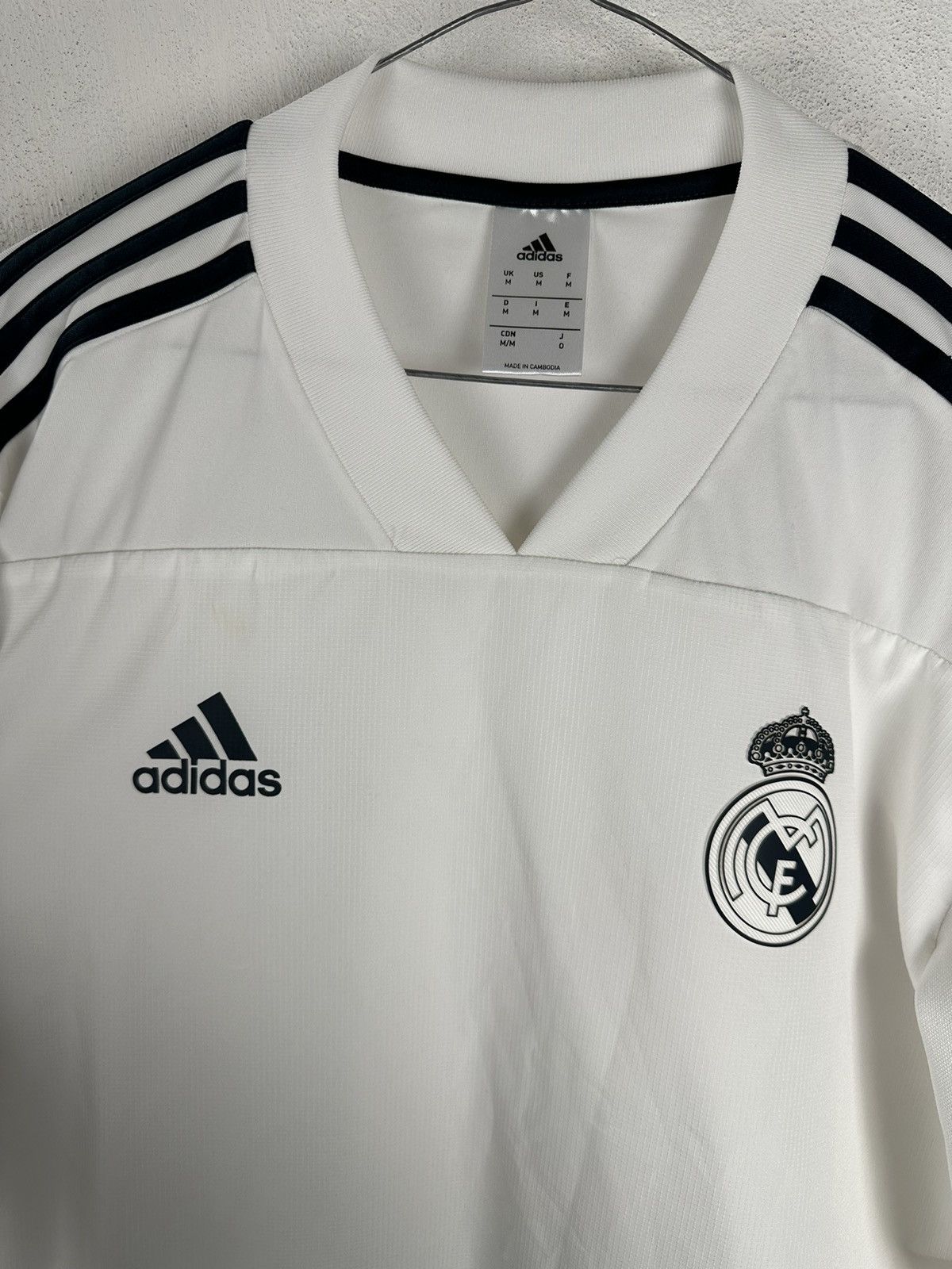 Adidas Adidas Real Madrid Jersey Long Sleeve Size US M / EU 48-50 / 2 - 4 Thumbnail