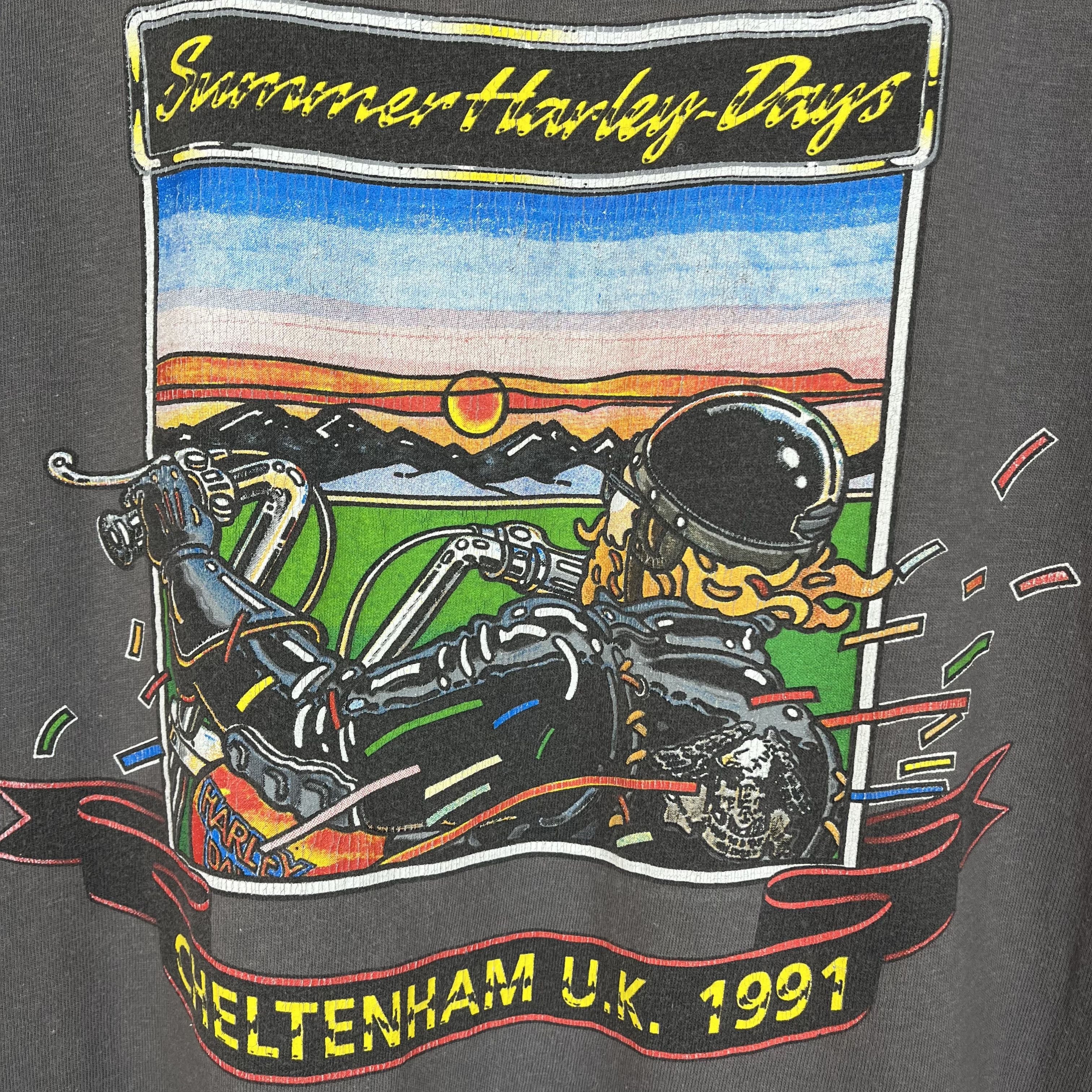 Harley Davidson Vintage Harley Davidson Summer Harley Days T Shirt 1991 Size US L / EU 52-54 / 3 - 7 Thumbnail