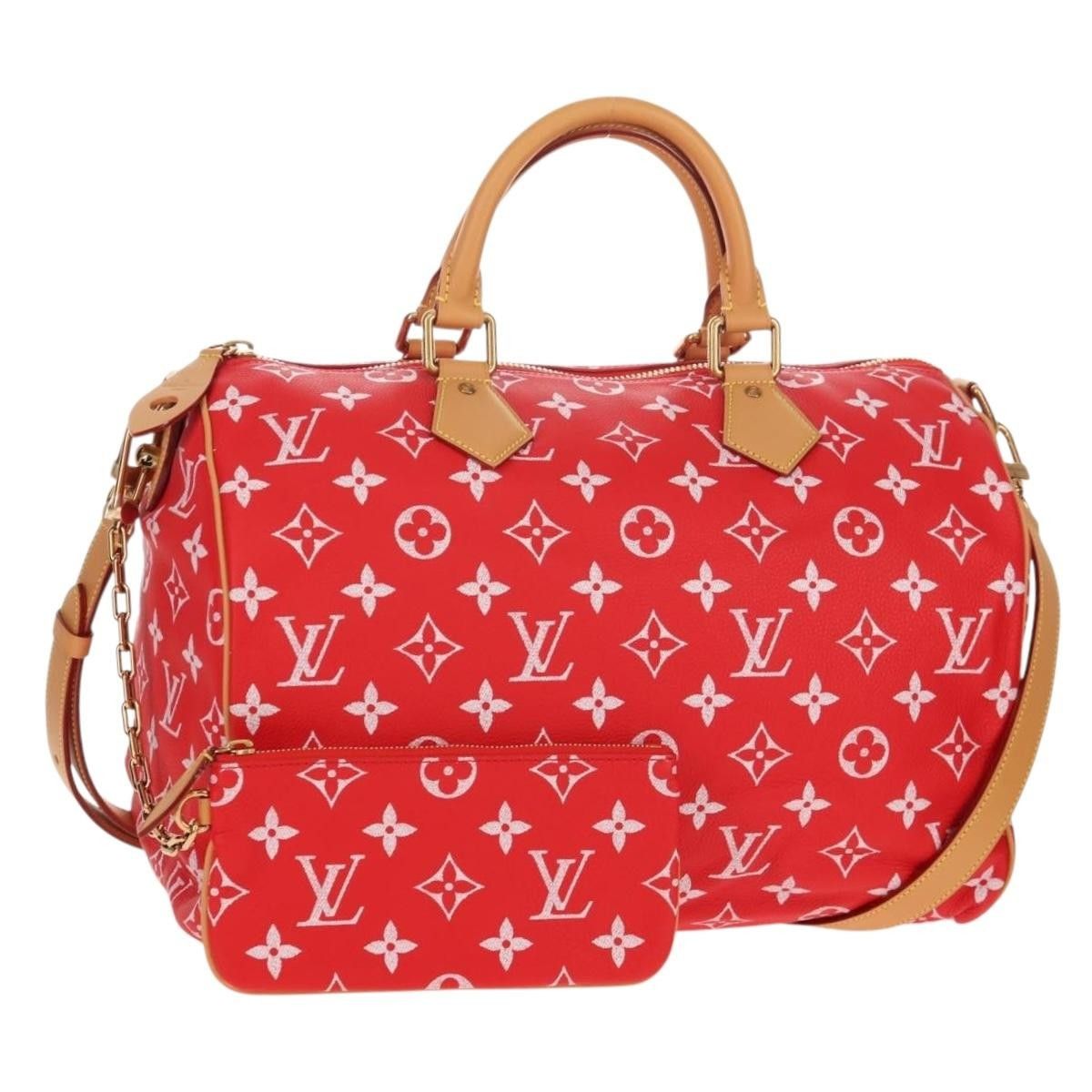 Louis Vuitton Louis Vuitton Speedy P9 Bandouliere Bag Monogram Leather Size ONE SIZE - 1 Thumbnail