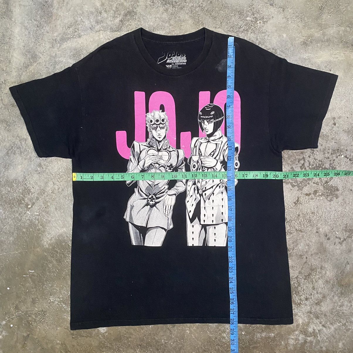 Anime JoJo Bizarre Adventure Jojo & Buccirati Golden Wind T Shirt Size US L / EU 52-54 / 3 - 9 Thumbnail