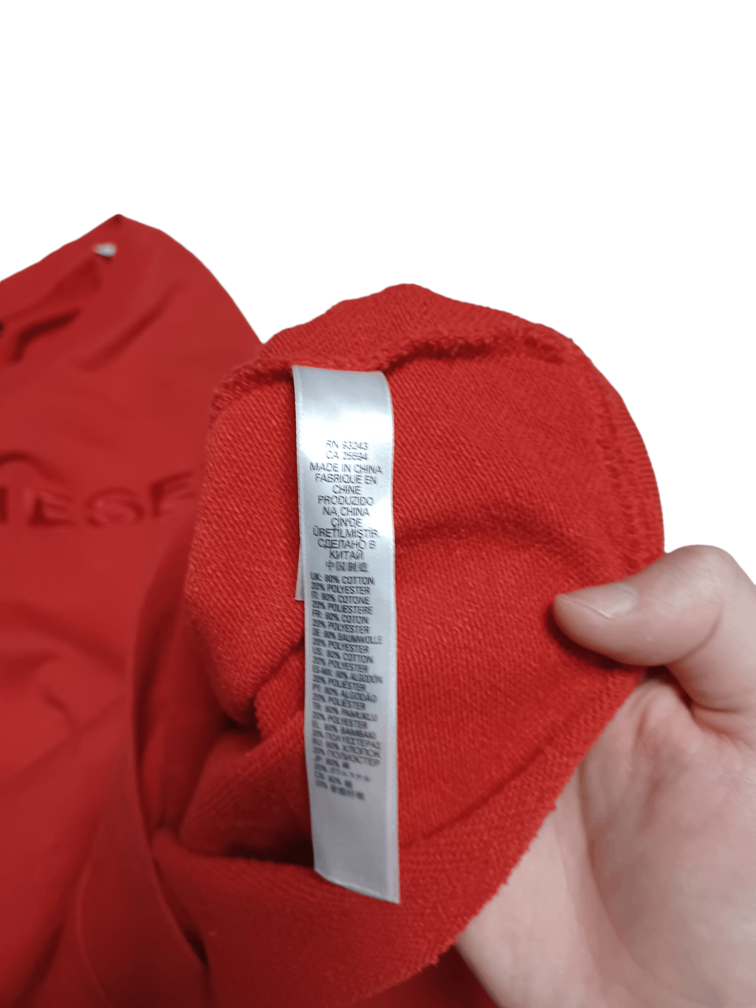 Diesel DIESEL BIGLOGO EMBROIDERED SWEATSHIRT AVANTGARDE DESIGNER Size US M / EU 48-50 / 2 - 6 Thumbnail