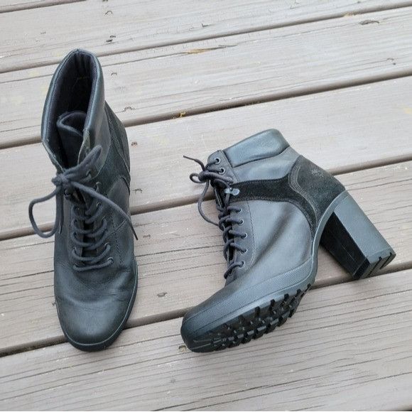 Timberland Timberland Camdale Lace-up 6" black Nubuck Suede Leather Chu Size US 10 / IT 40 - 2 Thumbnail
