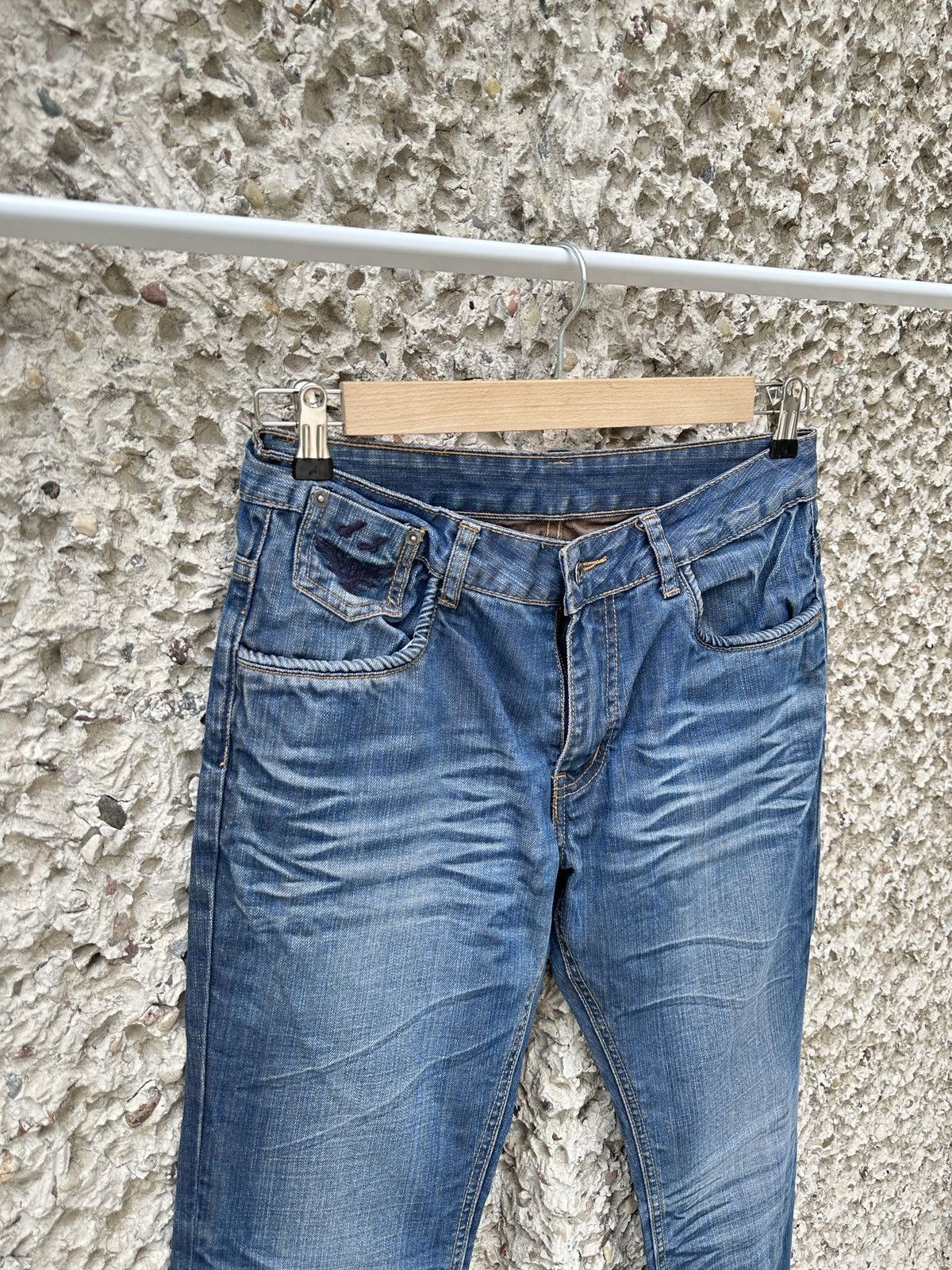 Vintage Vintage y2k Dolce jeans embroided denim pants Size US 32 / EU 48 - 3 Thumbnail