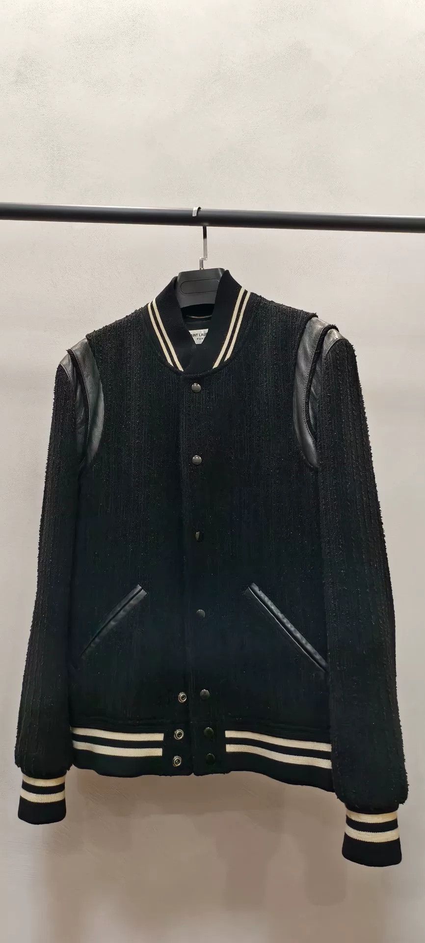 Saint Laurent Paris SAINT LAURENT FW22 Baseball Jacket Size US M / EU 48-50 / 2 - 1 Thumbnail