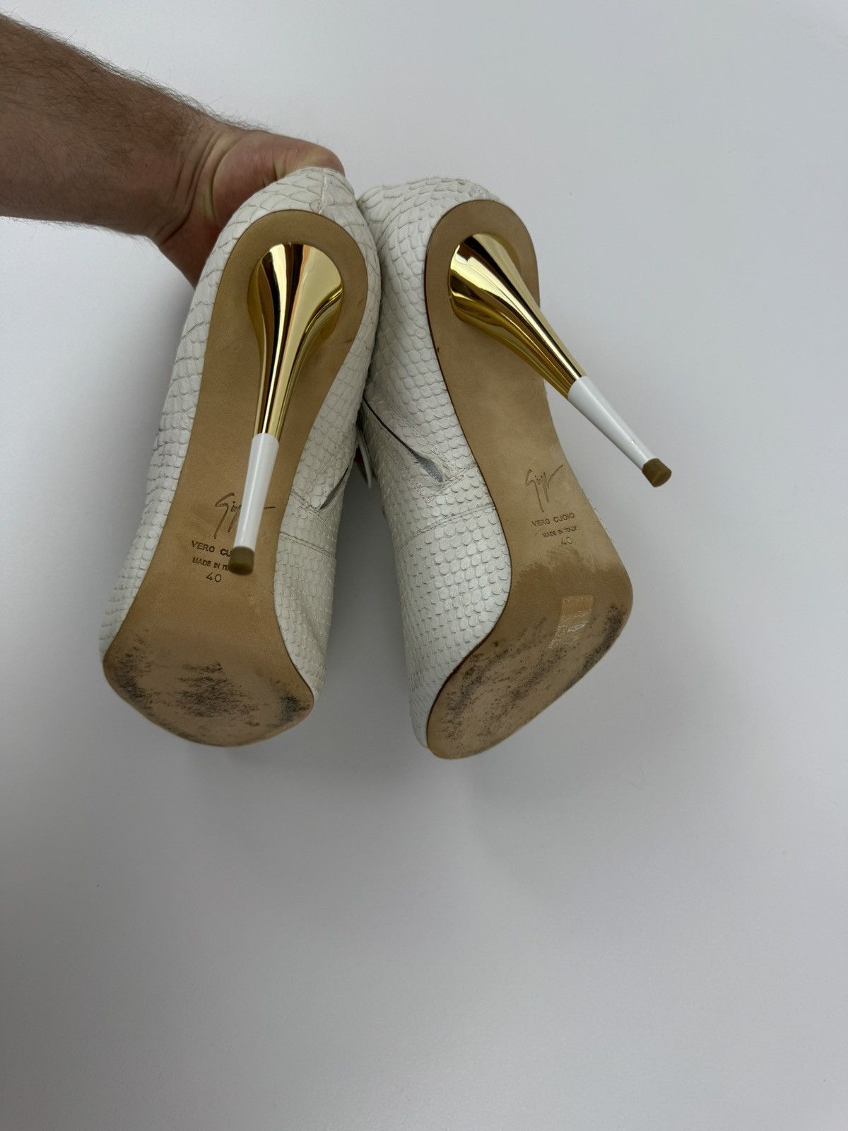 Giuseppe Zanotti Giuseppe Zanotti Open Ankle Boots Leather Stiletto High Heel Size US 10 / IT 40 - 7 Thumbnail