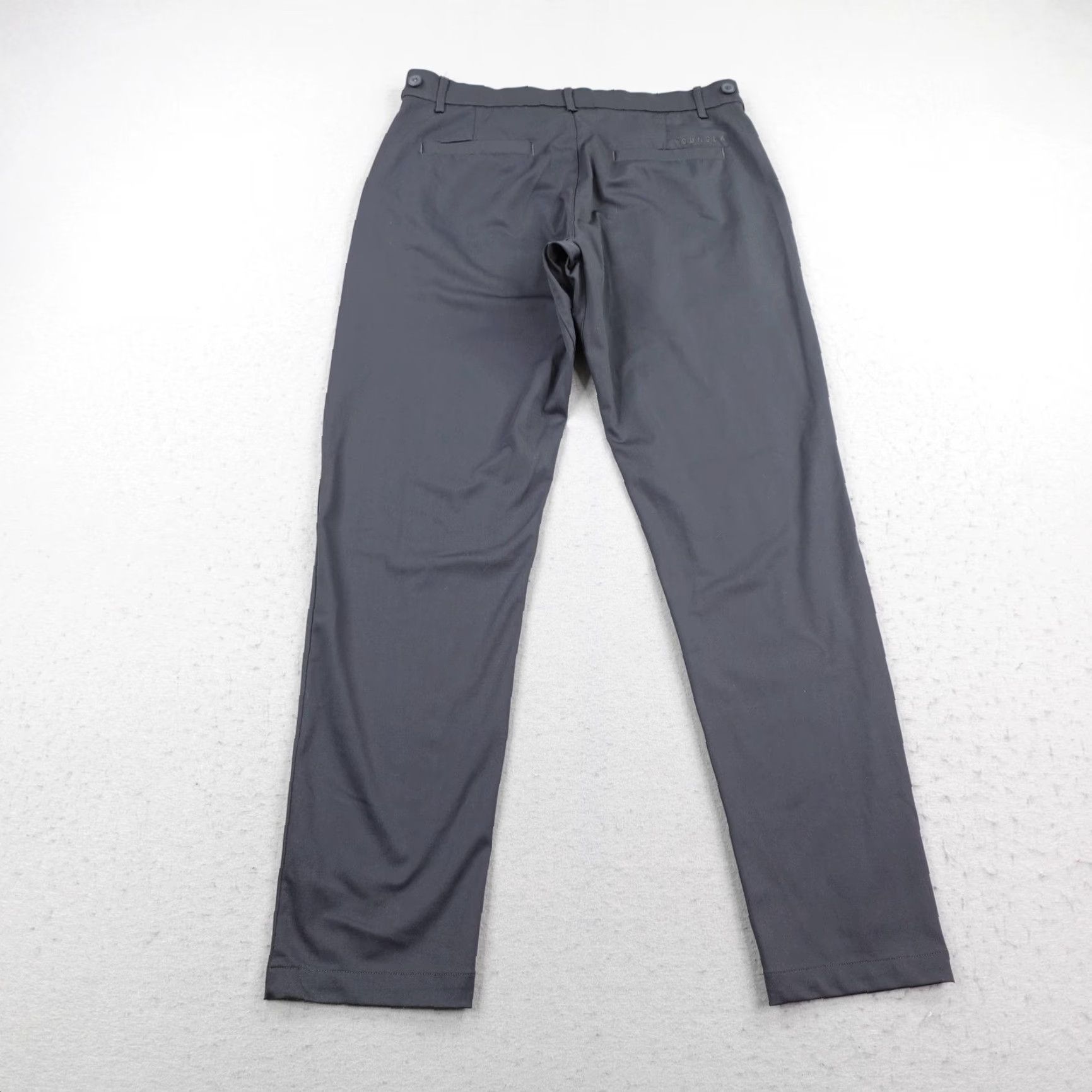 YoungLA YoungLA Pants Mens 34L Gray Office Tech Performance Straight Chino Slacks Size US 34 / EU 50 - 4 Thumbnail